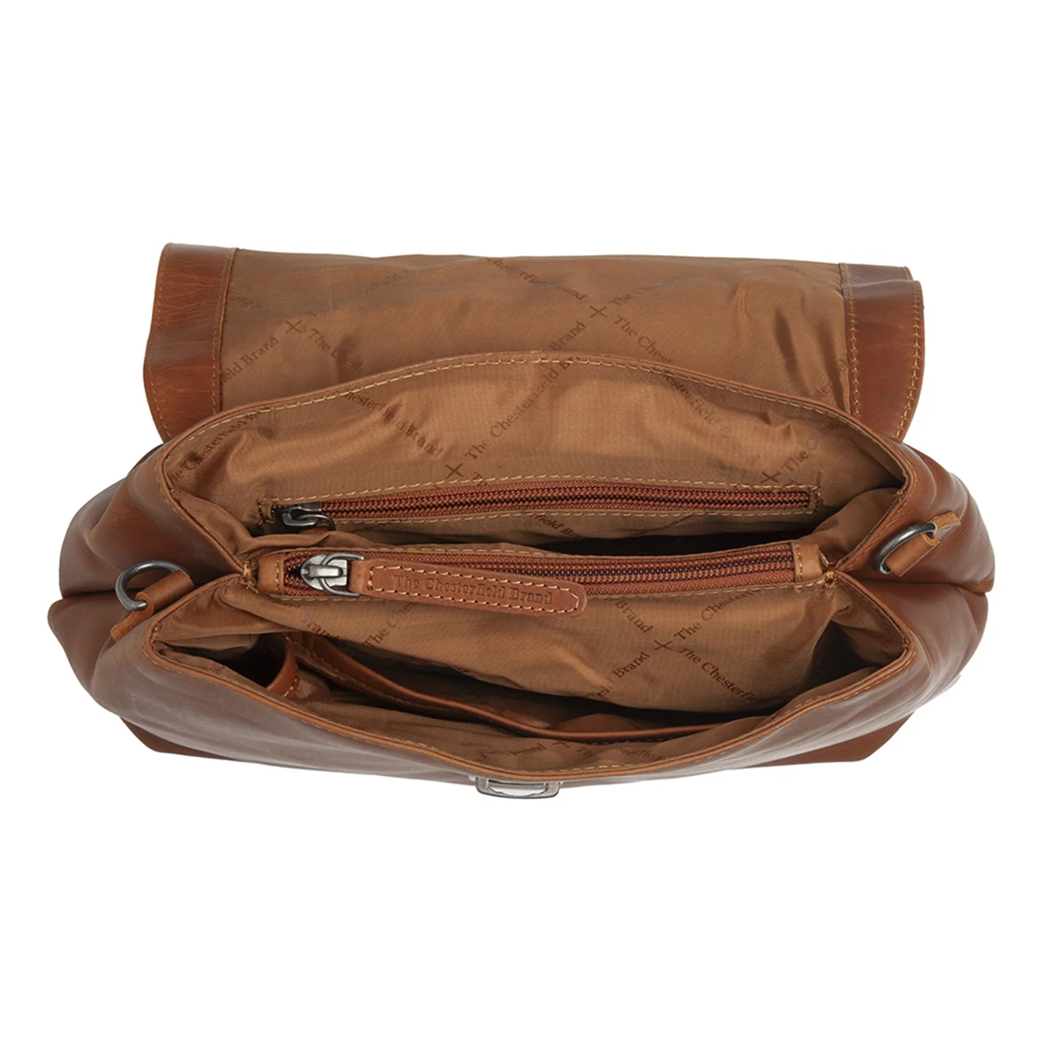 The Chesterfield Brand Angera Leather Cognac Shoulder Bag C48.136431 - Image 5
