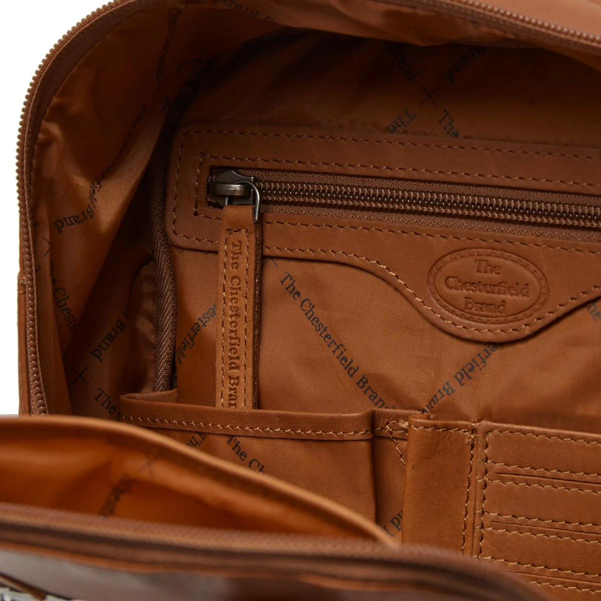 The Chesterfield Brand Bellary Brown Backpack C58.018231 - Image 7