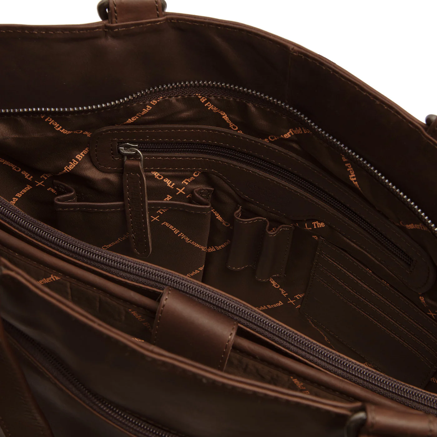 The Chesterfield Brand Berlin Brown Shopper C38.016001 - Image 4