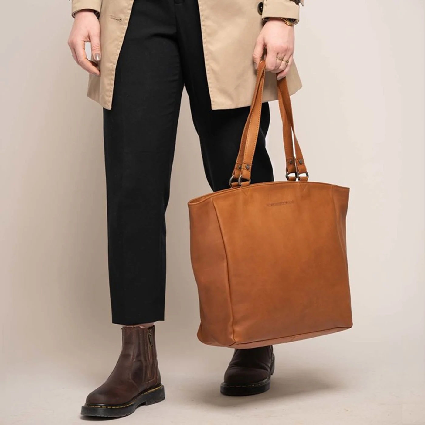 The Chesterfield Brand Berlin Cognac Shopper C38.016031 - Image 2
