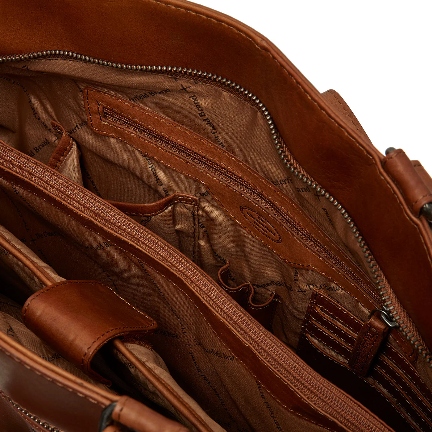 The Chesterfield Brand Berlin Cognac Shopper C38.016031 - Image 5