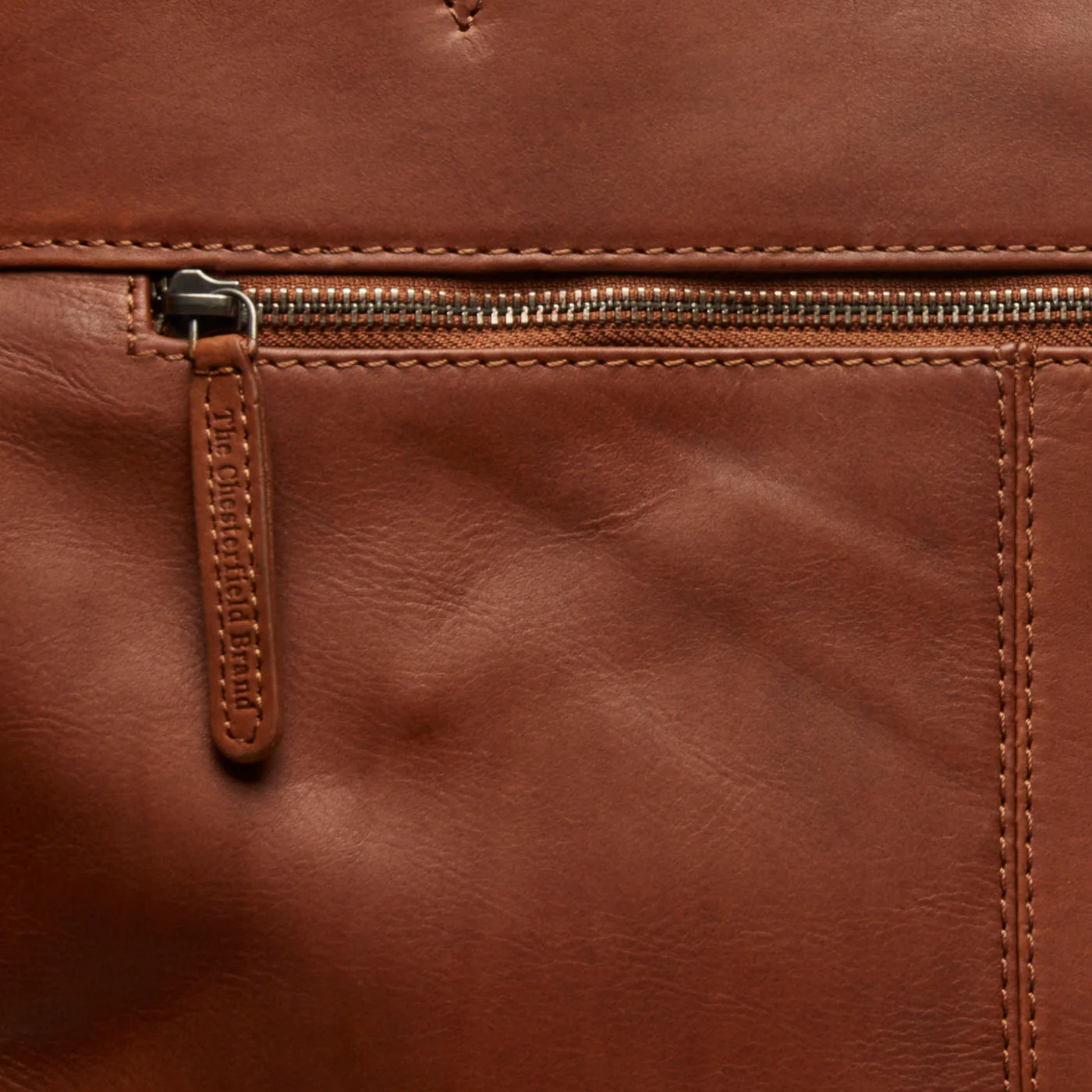 The Chesterfield Brand Berlin Cognac Shopper C38.016031 - Image 7