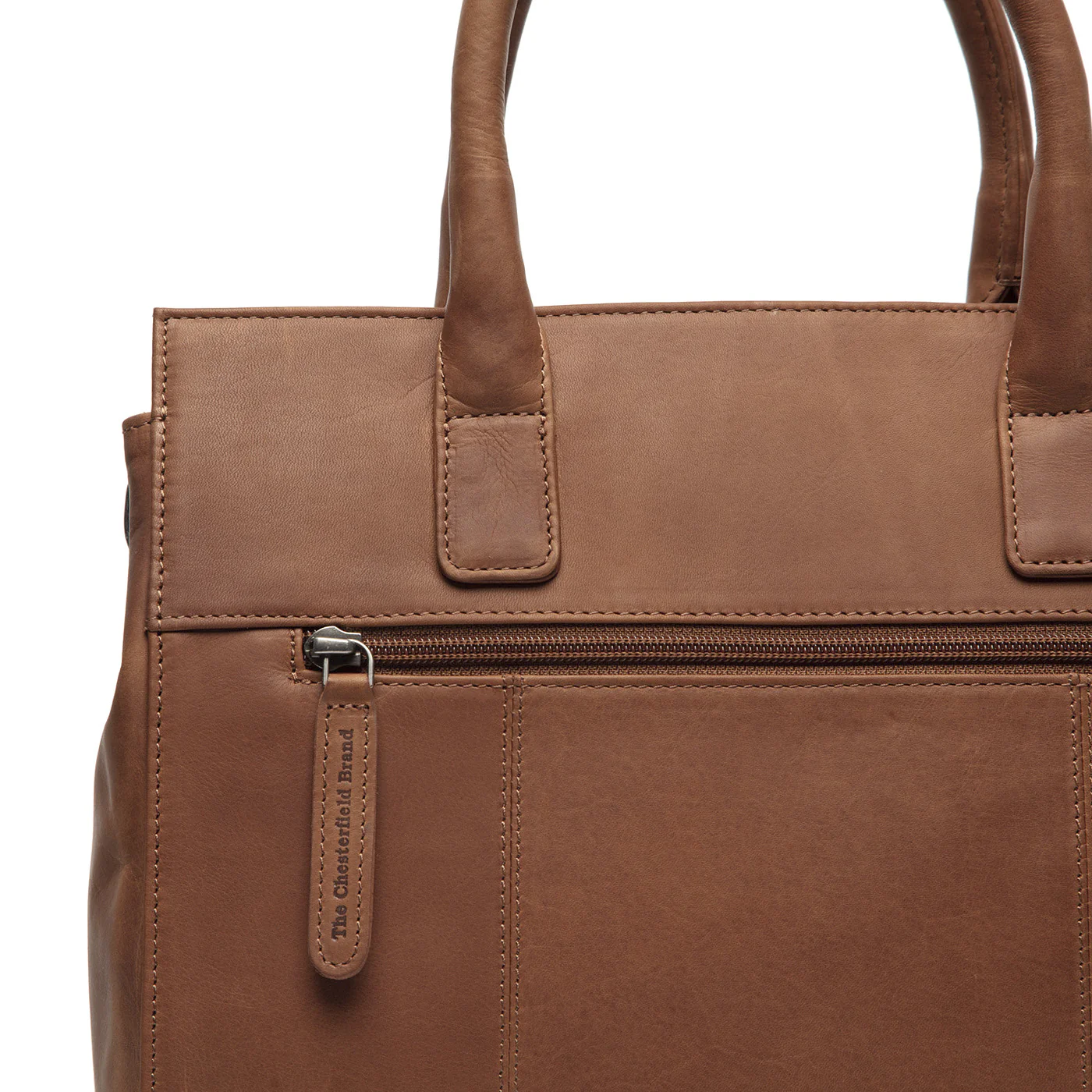 The Chesterfield Brand Cognac Handbag C48.127431 - Image 5
