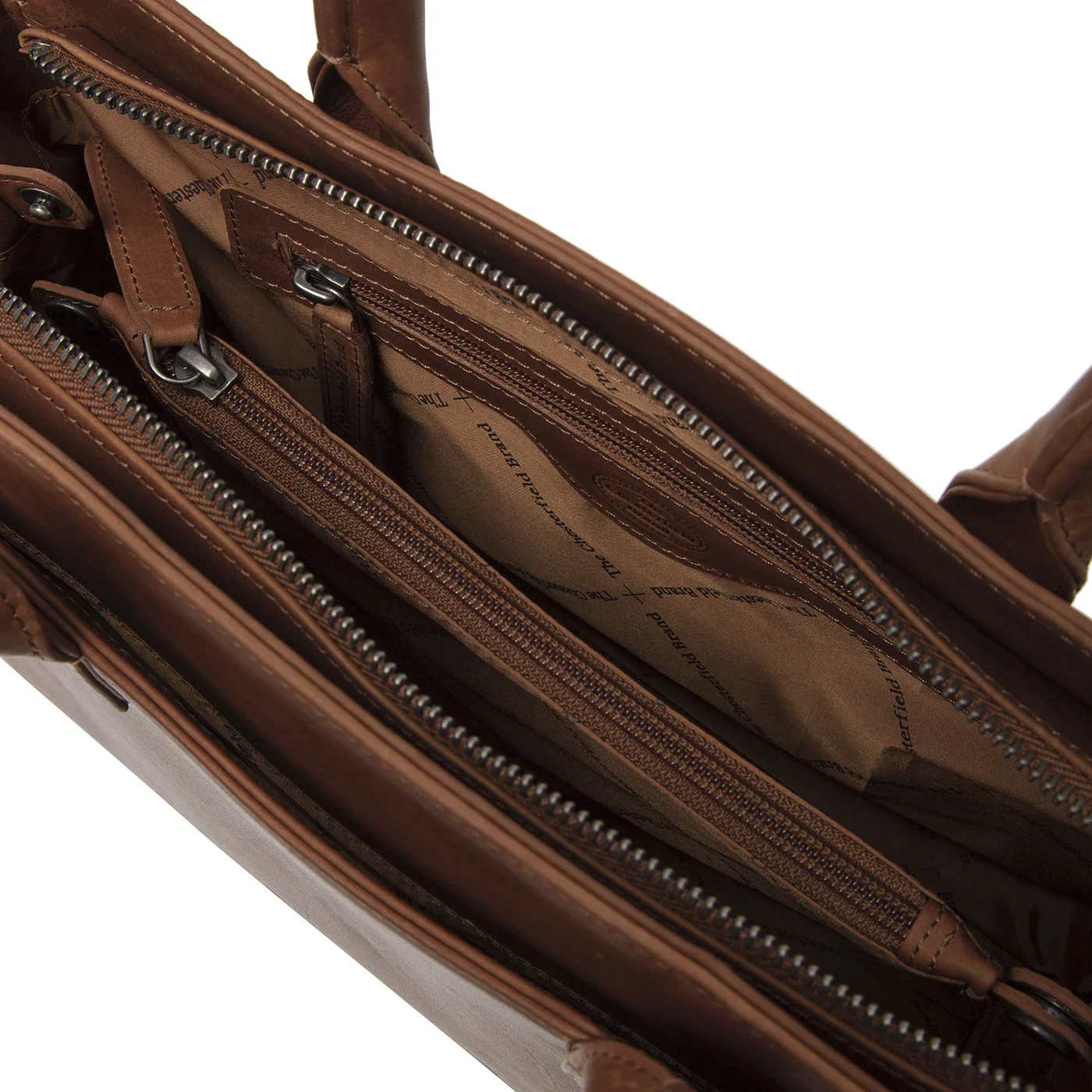 The Chesterfield Brand Cognac Handbag C48.127431 - Image 6