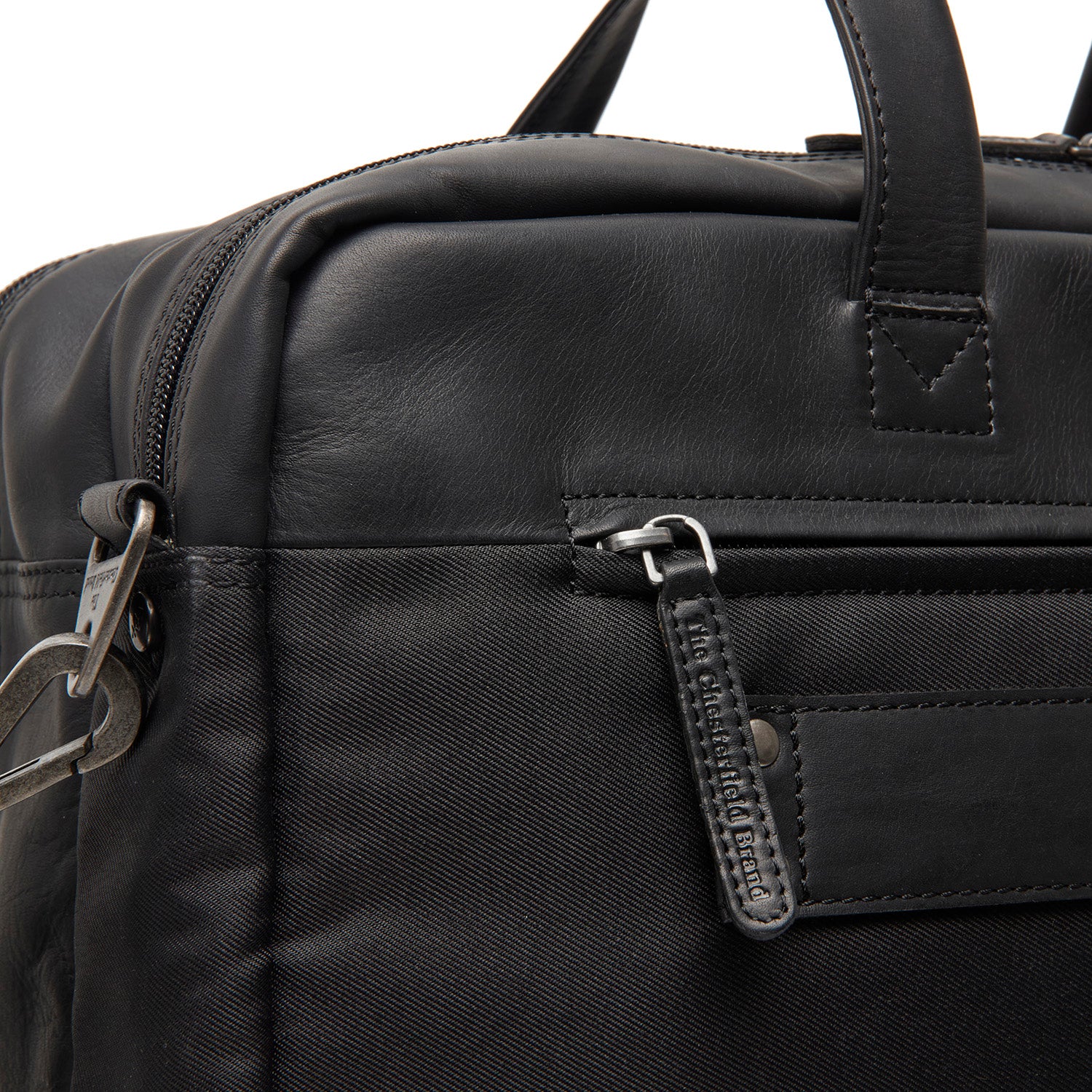 The Chesterfield Brand Fusion Nivano Black Business Bag C40.400100 - Image 2