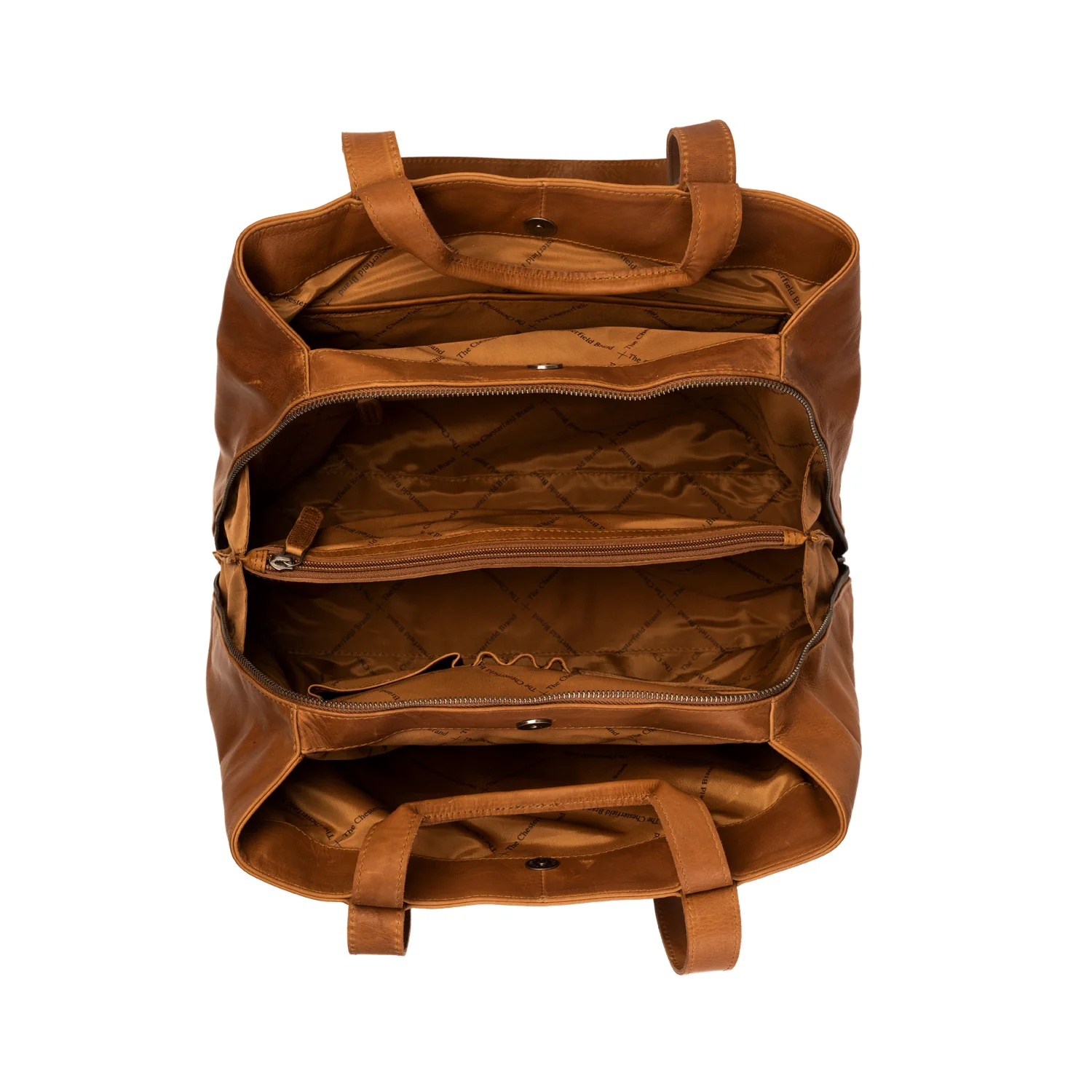 The Chesterfield Brand Gail Leather Cognac Shoulder Bag C48.098731 - Image 6