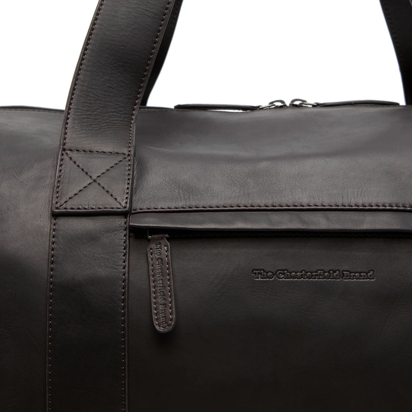 The Chesterfield Brand Hudson Brown Travel Bag C20.004501 - Image 5