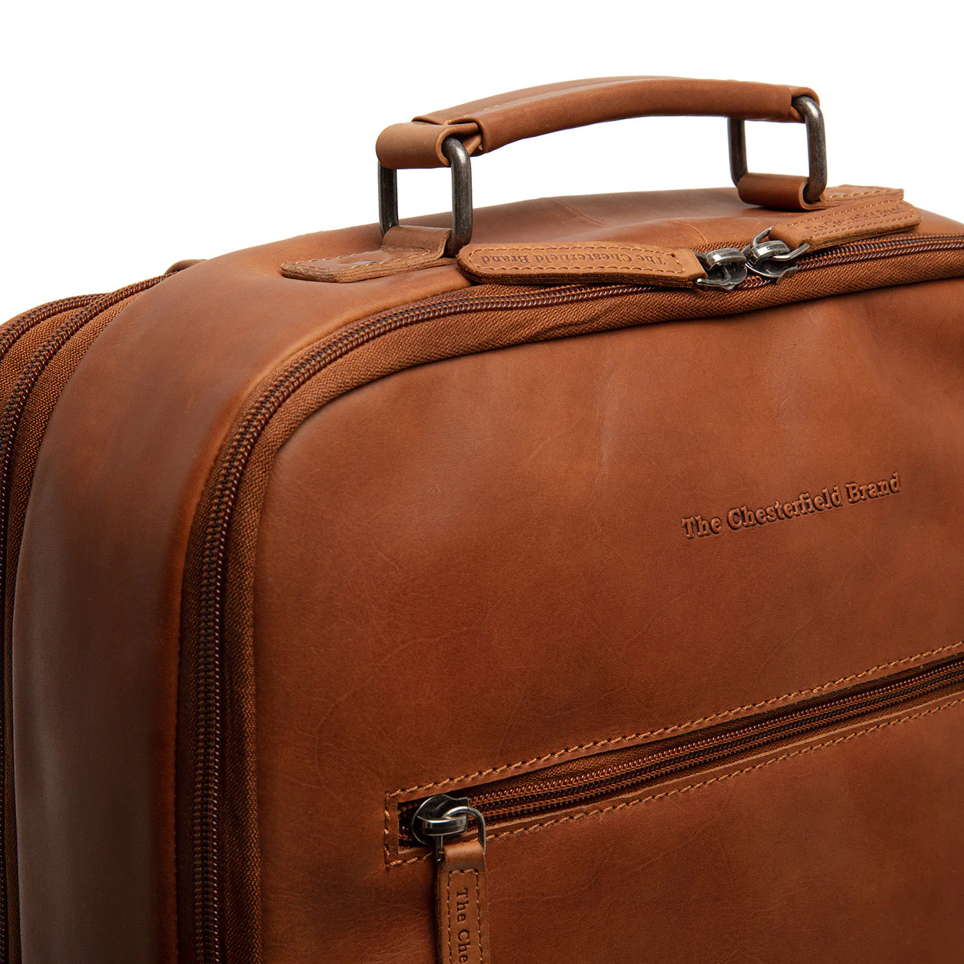 The Chesterfield Brand Jamaica Cognac Backpack C58.032631 - Image 5