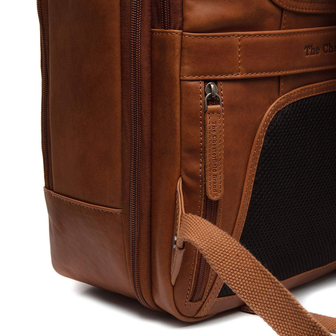 The Chesterfield Brand Jamaica Cognac Backpack C58.032631 - Image 6