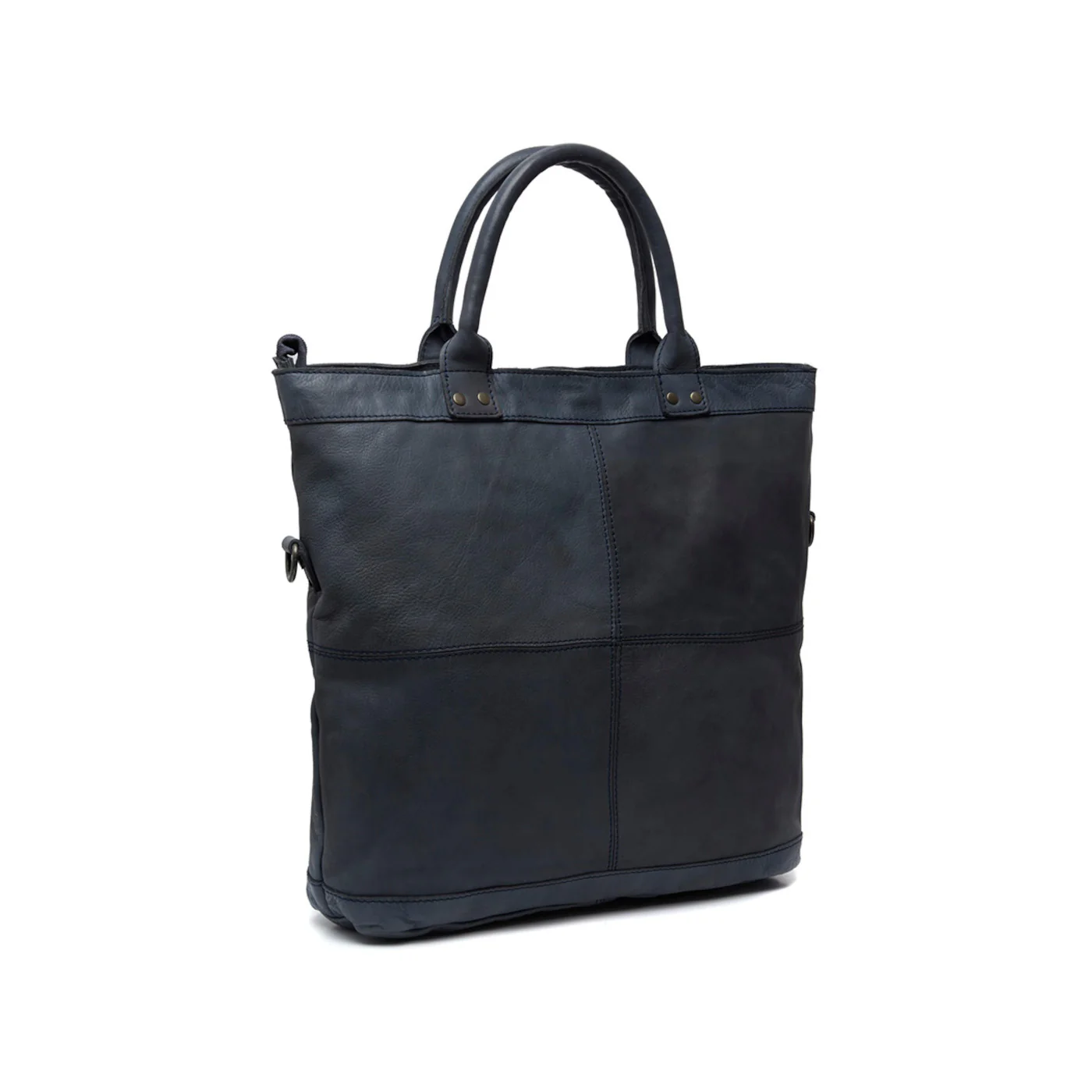 The Chesterfield Brand Ontario Blue Leather Shopper C38.019810 - Image 4