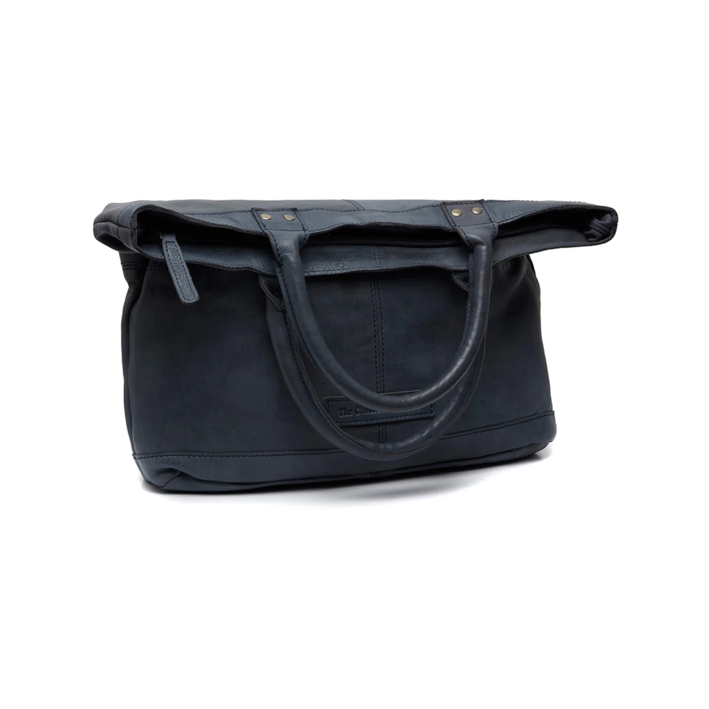 The Chesterfield Brand Ontario Blue Leather Shopper C38.019810 - Image 6