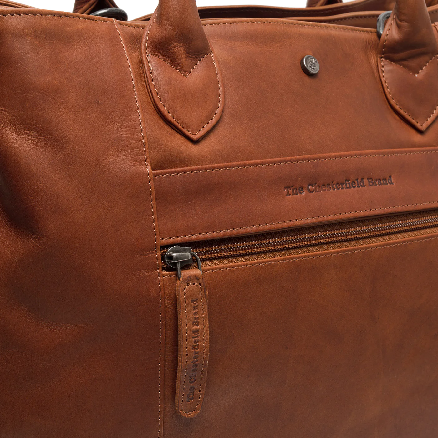 The Chesterfield Brand Passau Cognac Handbag C48.129831 - Image 7