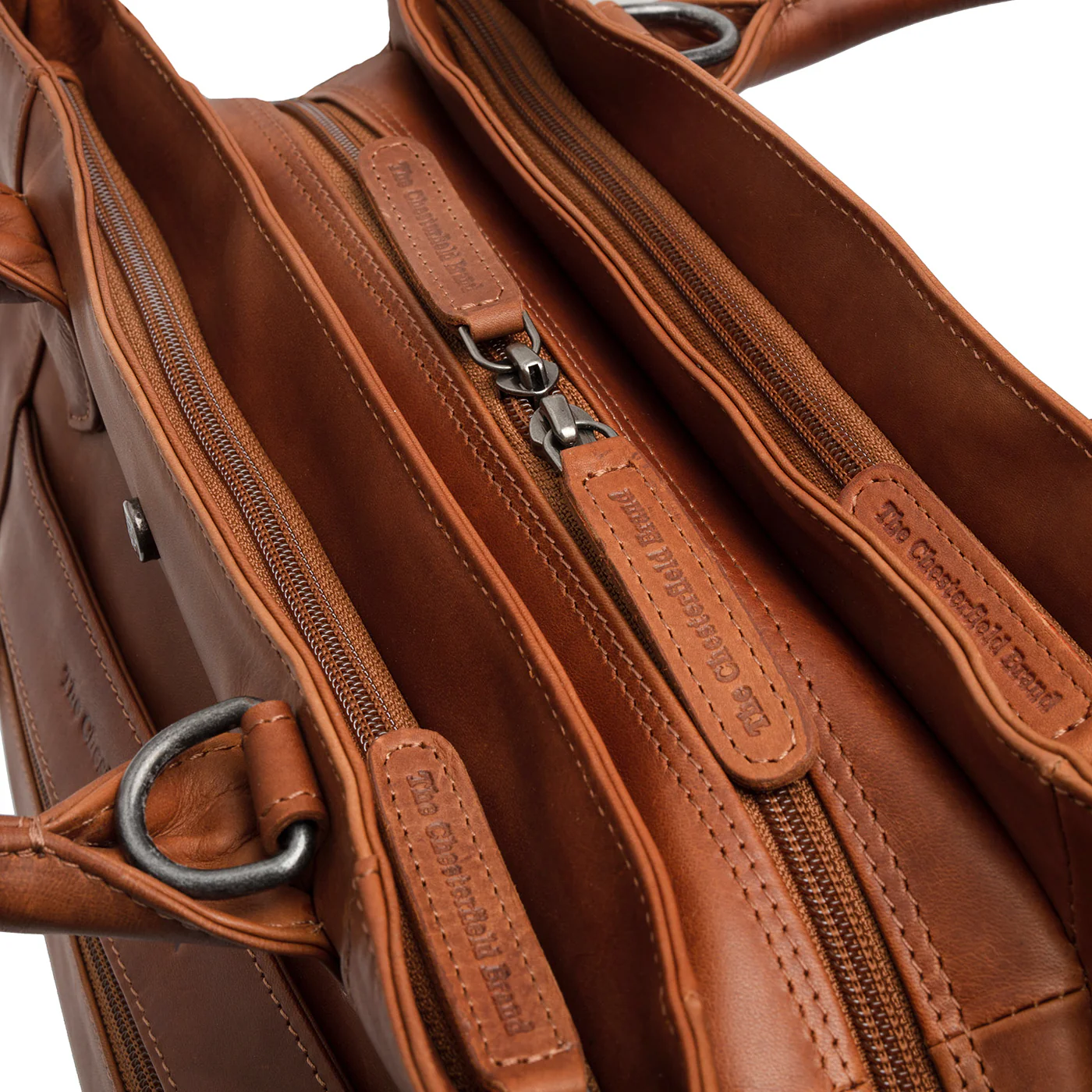 The Chesterfield Brand Passau Cognac Handbag C48.129831 - Image 8