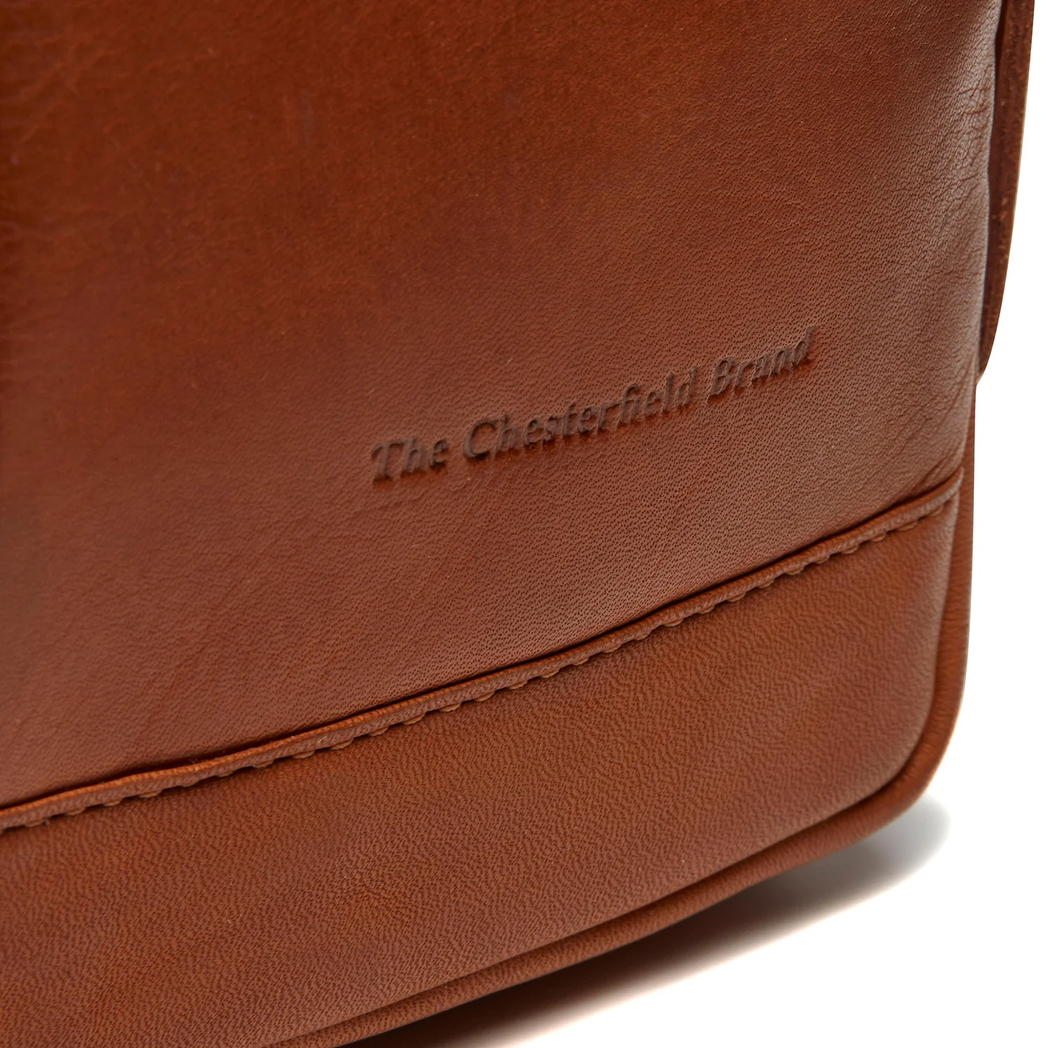 The Chesterfield Brand Riga Leather Cognac Crossbody Bag C58.028431 - Image 5