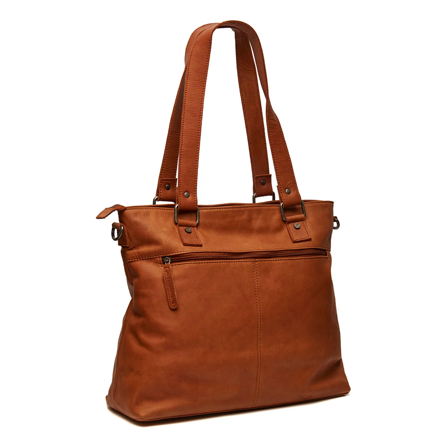 The Chesterfield Brand Rome Leather Cognac Shopper C38.018931 - Image 2