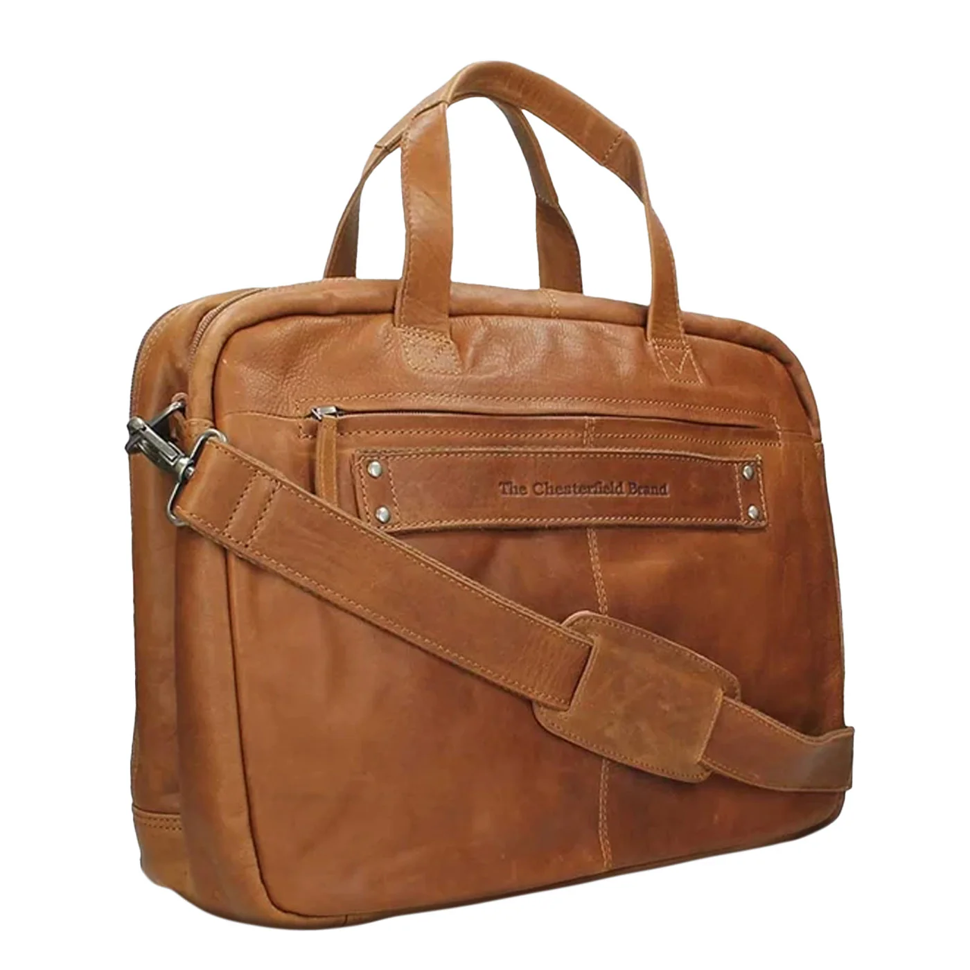 The Chesterfield Brand Ryan Brown Laptop Bag C40.101531 - Image 2