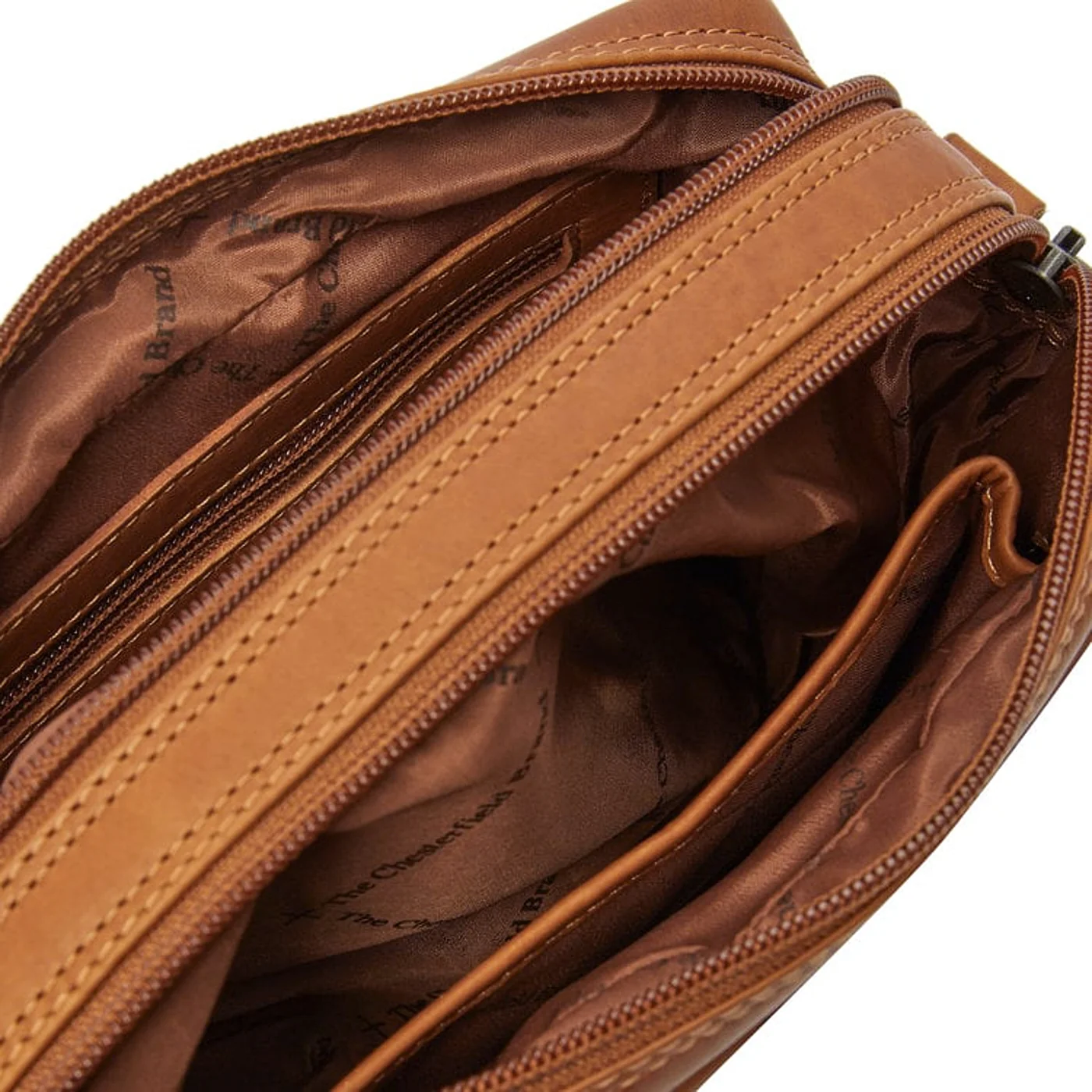 The Chesterfield Brand Tustin Cognac Crossbody Bag C48.122231 - Image 5