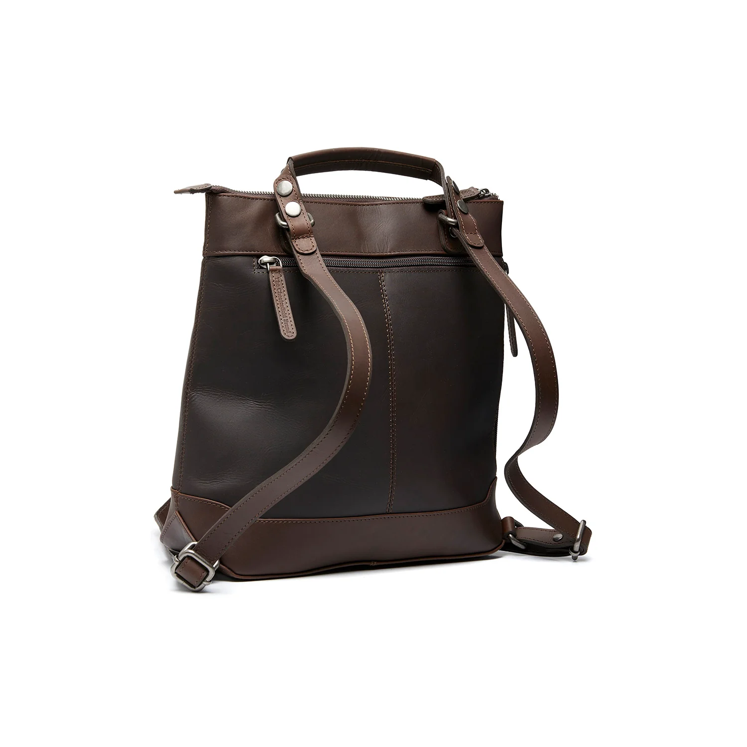The Chesterfield Brand Wax Pull Up Harare Brown Backpack C58.033101 - Image 4