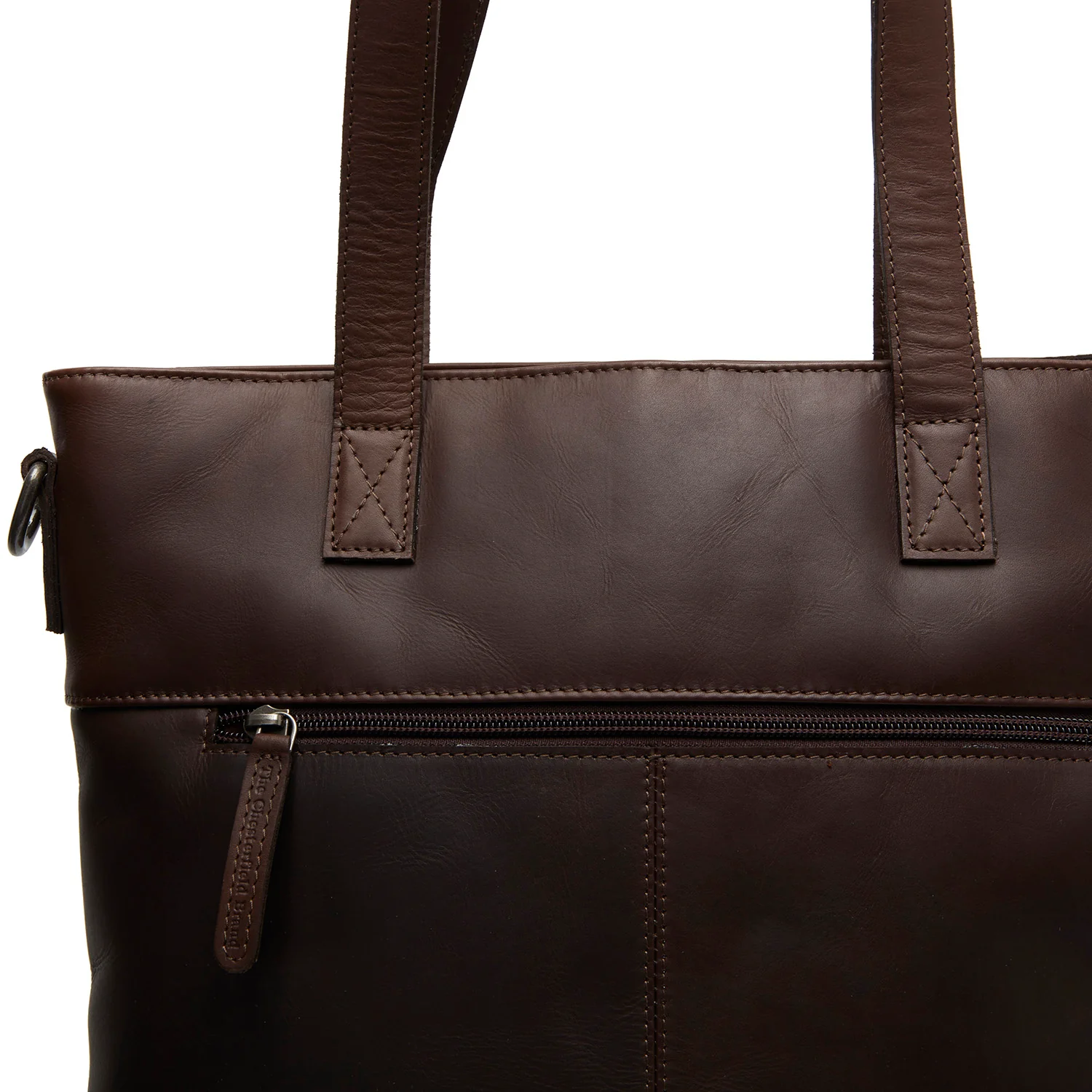 The Chesterfield Brand Wax Pull Up Nunavik Brown Shopper C38.021401 - Image 3