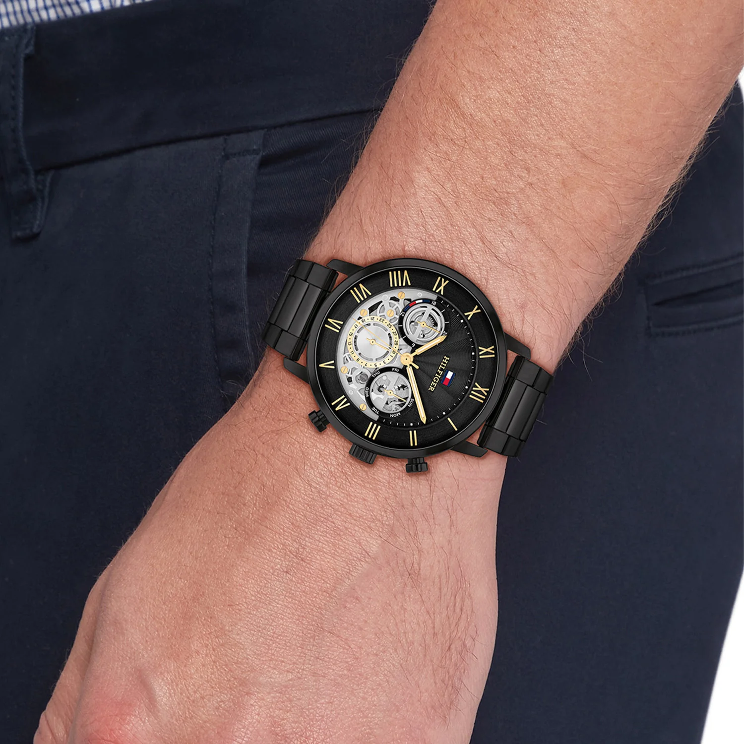 Tommy Hilfiger Black Men's Watch TH1710706 - Image 2