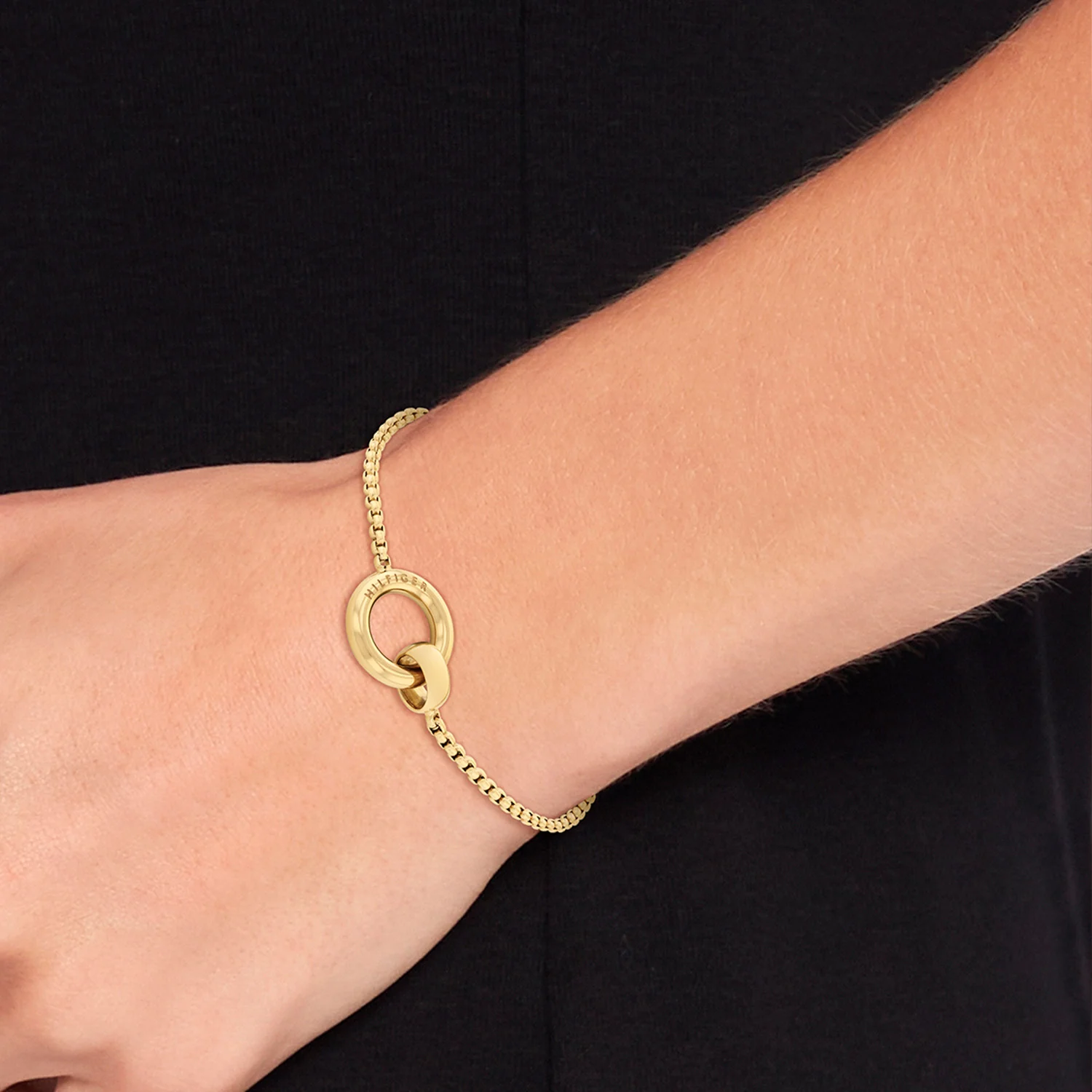 Tommy Hilfiger Circles Gold Coloured Bracelet TJ2780947 - Image 2
