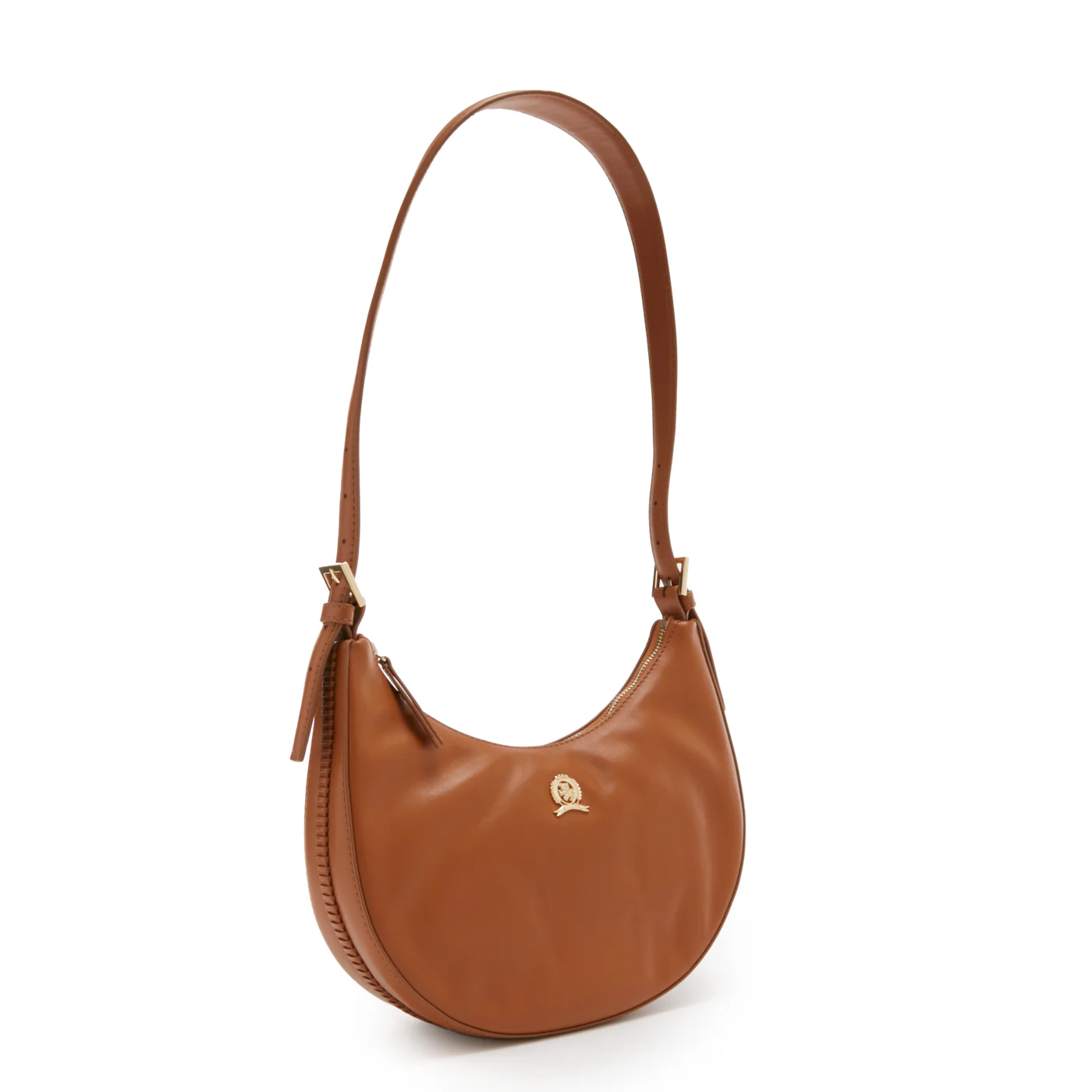 Tommy Hilfiger Crest Brown Shoulder Bag AW0AW152290HE - Image 3
