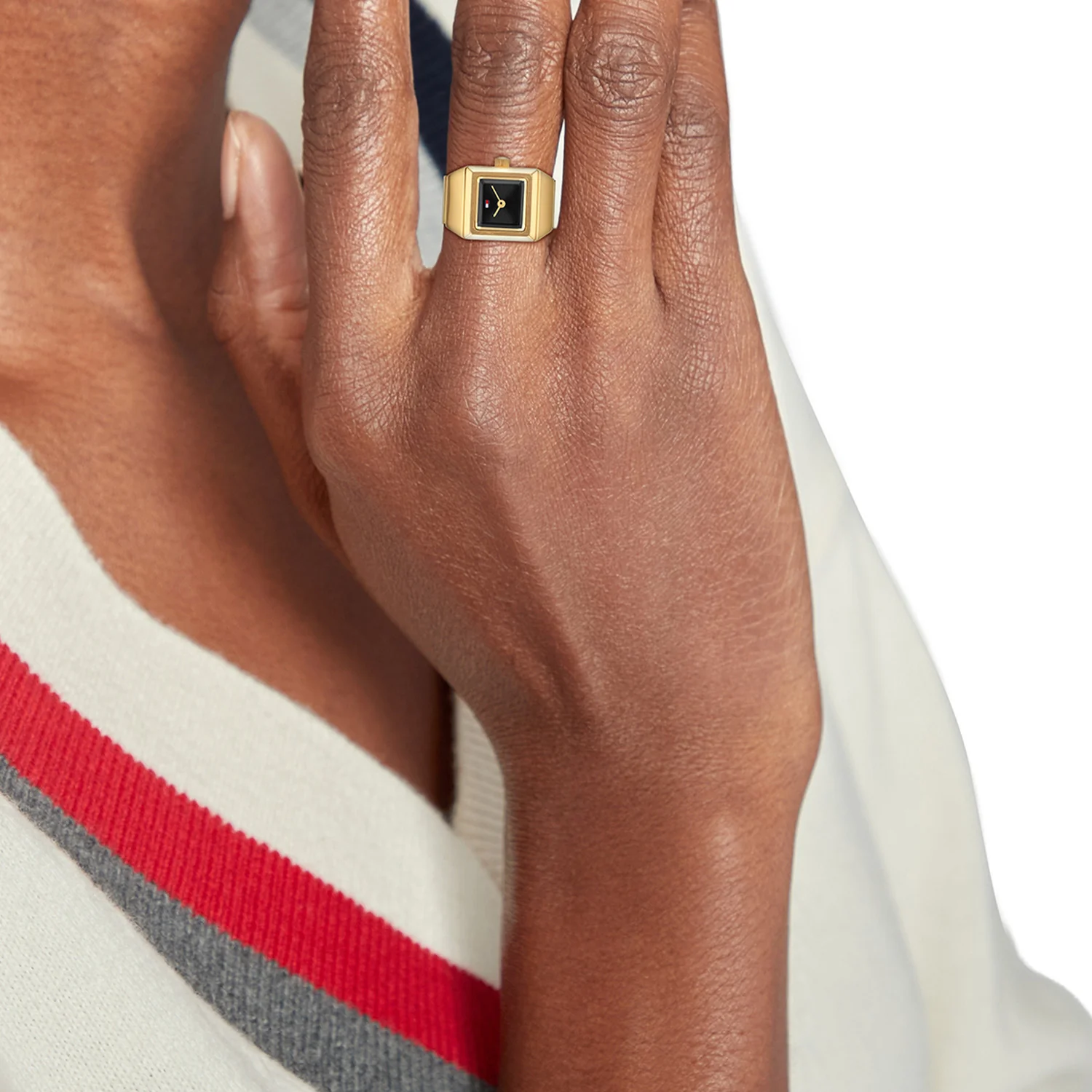 Tommy Hilfiger Gold Women's Watch Ring TH1782837 - Image 2