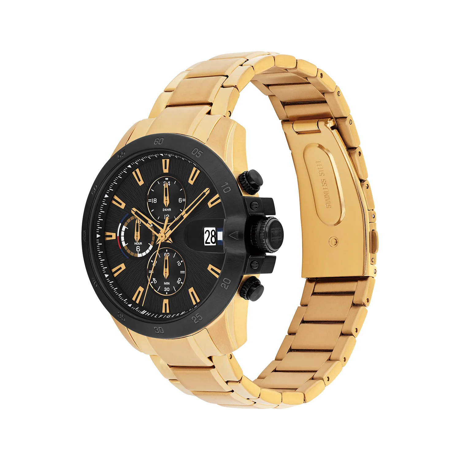 Tommy Hilfiger Jameson Gold and Black Men's Watch TH1792199 - Image 3