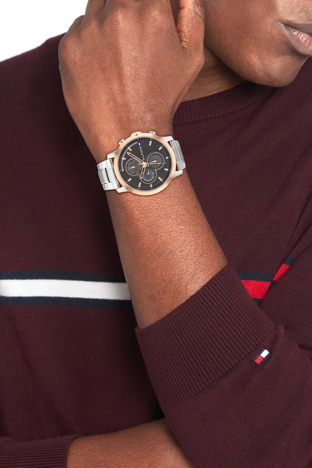 Tommy Hilfiger Jameson Grey Men's Watch 2002-TH1792050 - Image 4