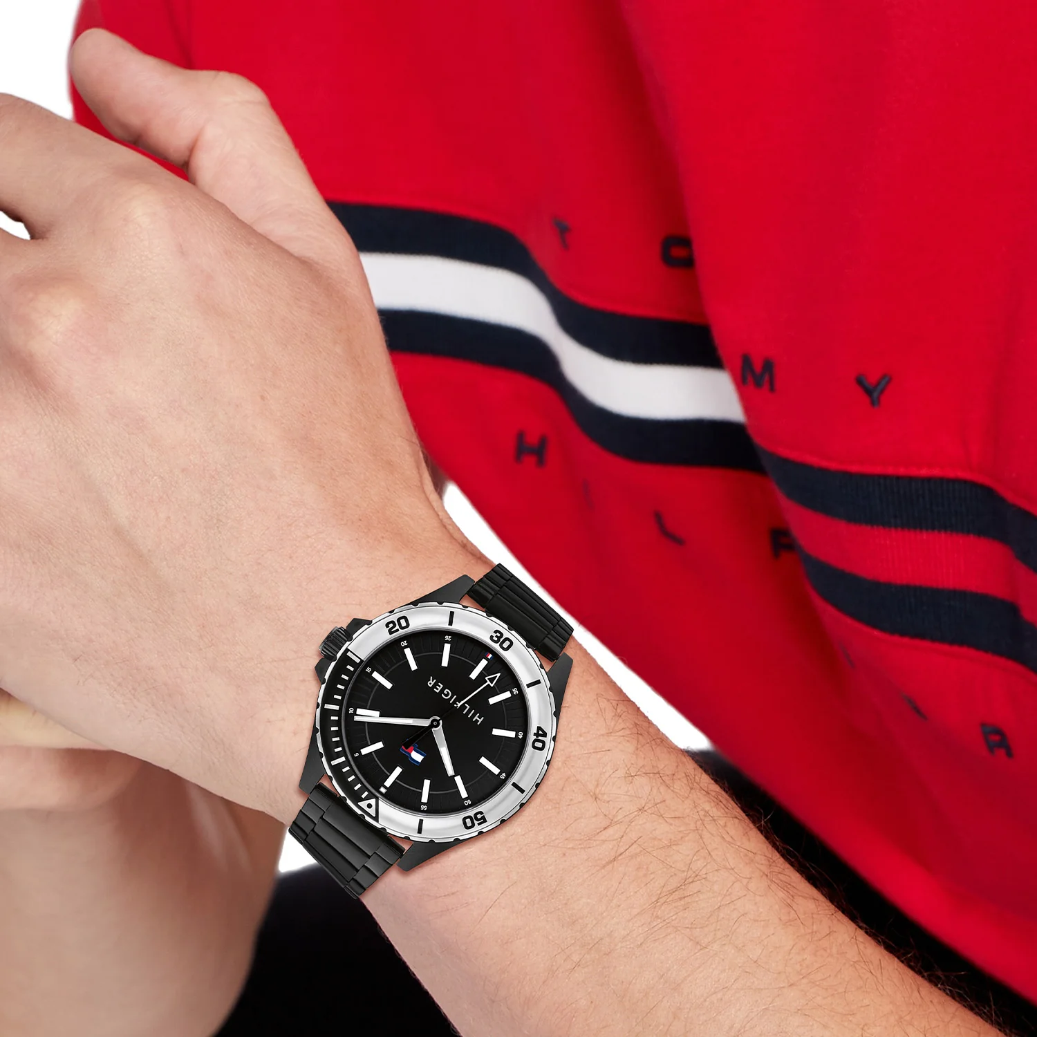 Tommy Hilfiger Logan Black Men's Watch 2002-TH1792014 - Image 4