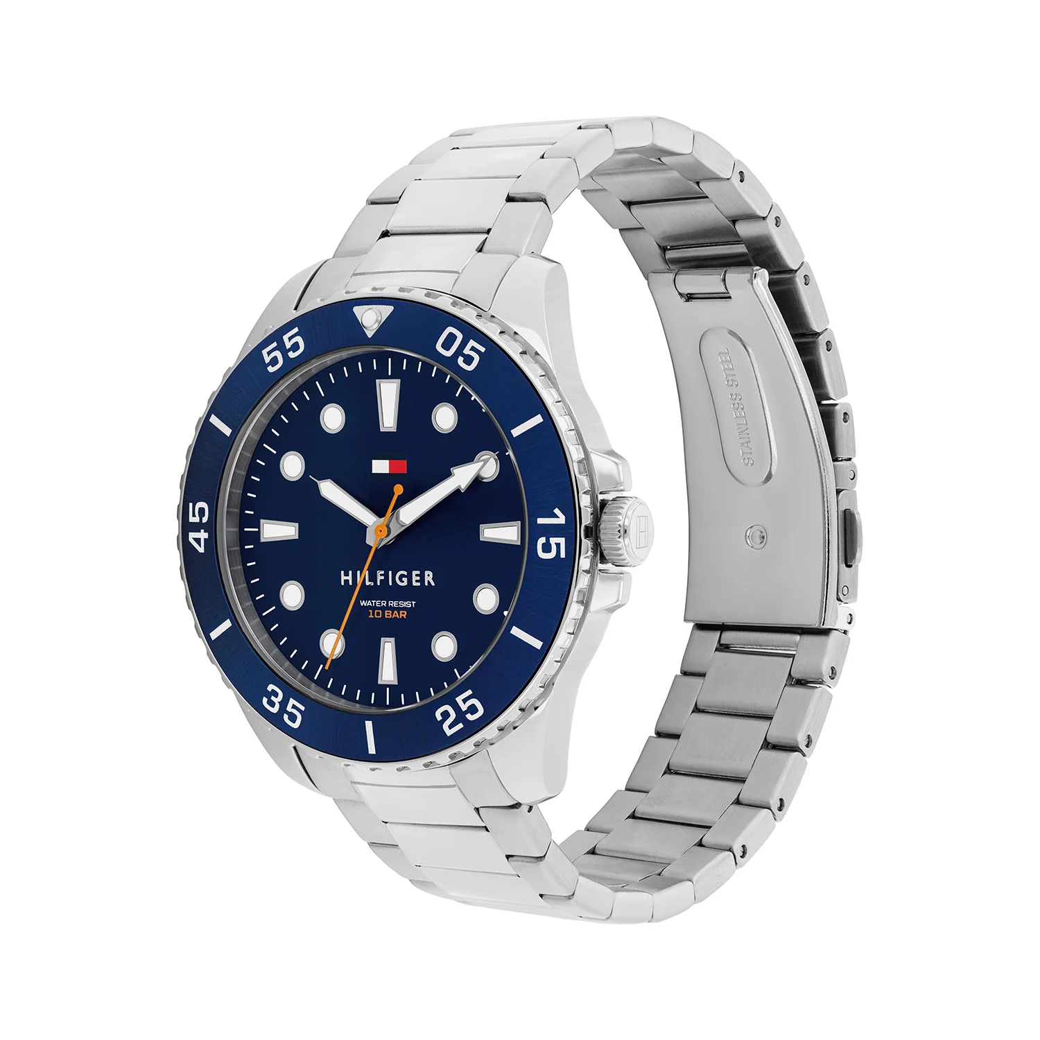 Tommy Hilfiger Oceanic Silver and Blue Men's Watch TH1792202 - Image 3