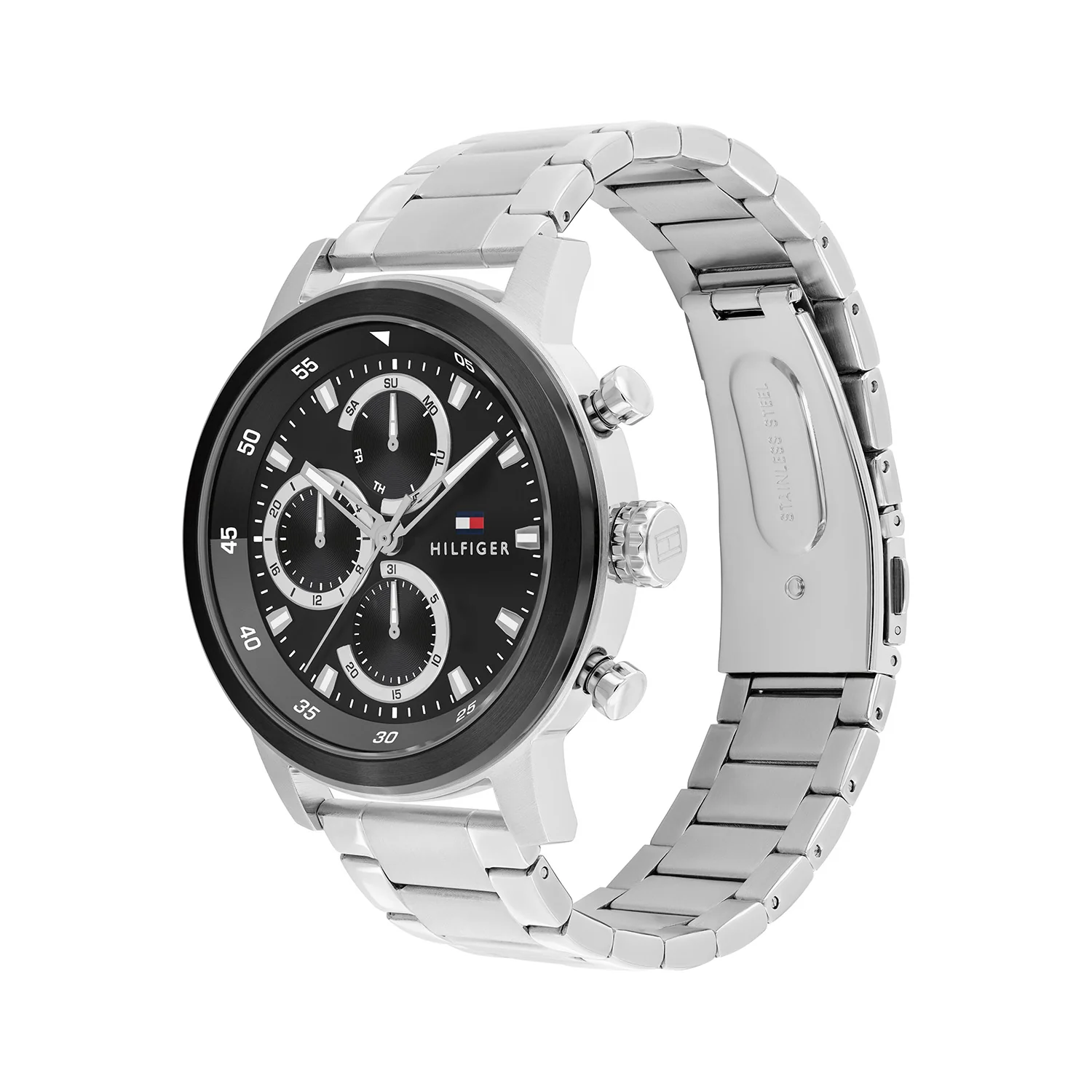 Tommy Hilfiger Rocky Silver and Black Men's Watch TH1792181 - Image 3