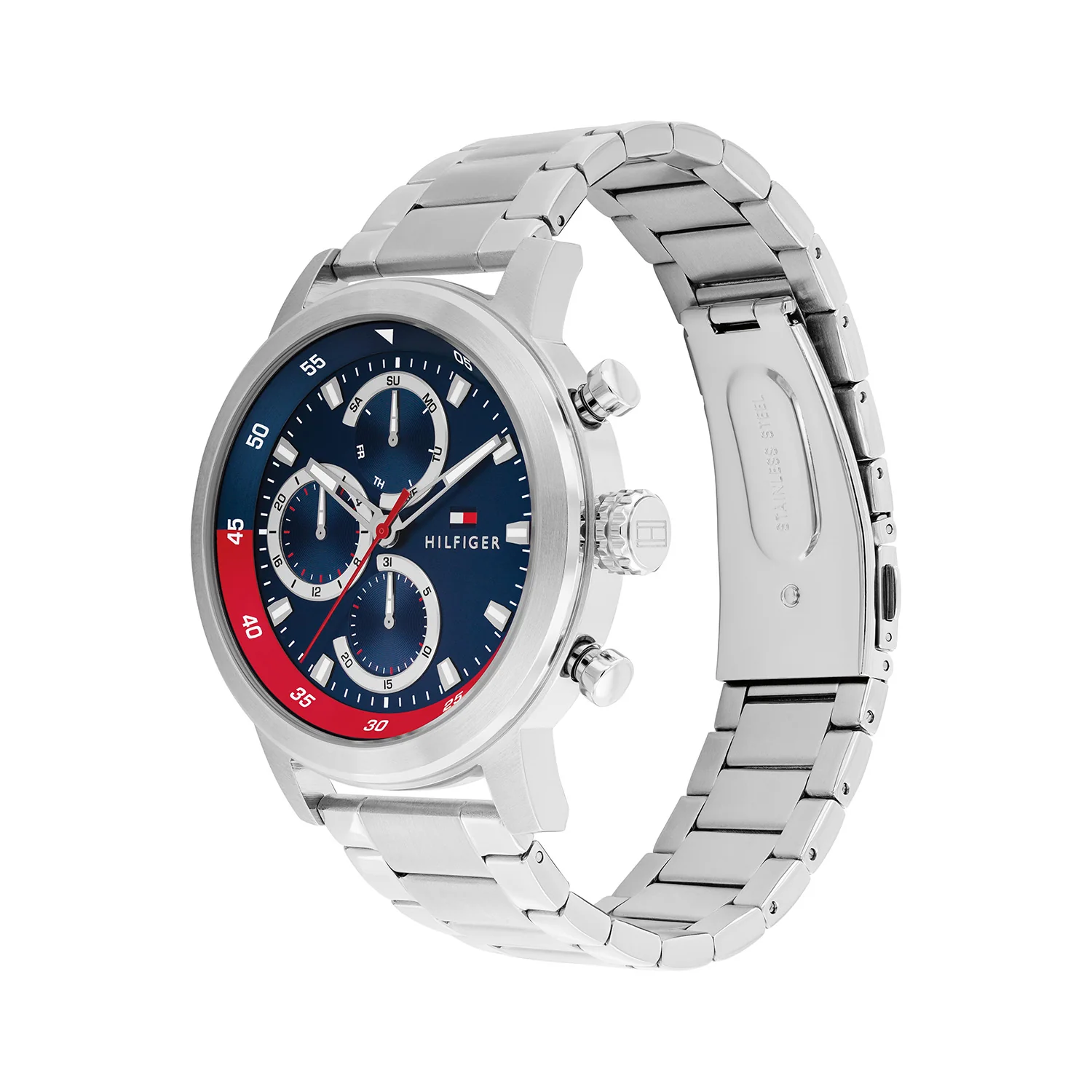 Tommy Hilfiger Rocky Silver and Blue Men's Watch TH1792179 - Image 3