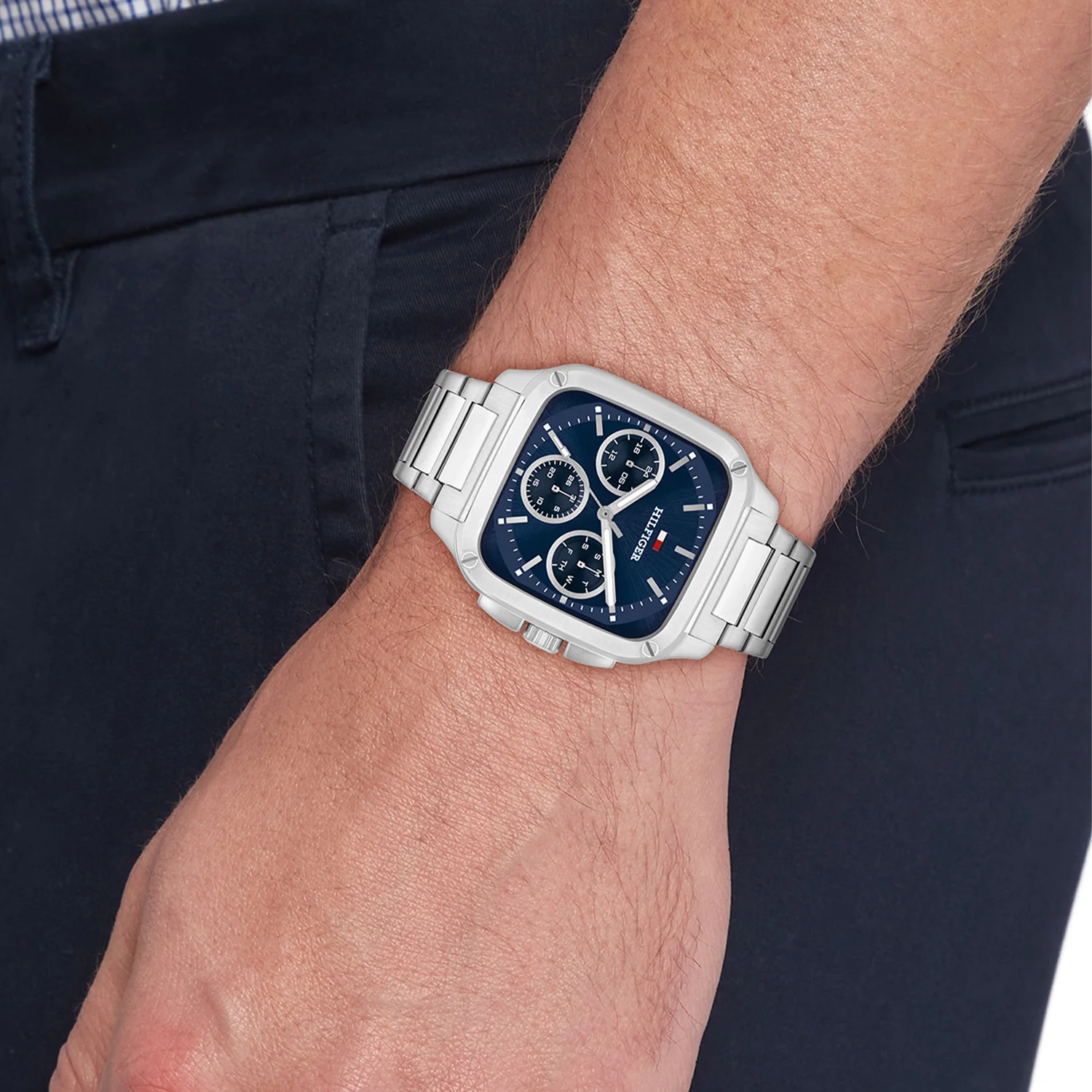 Tommy Hilfiger Silver Men's Watch TH1792222 - Image 2