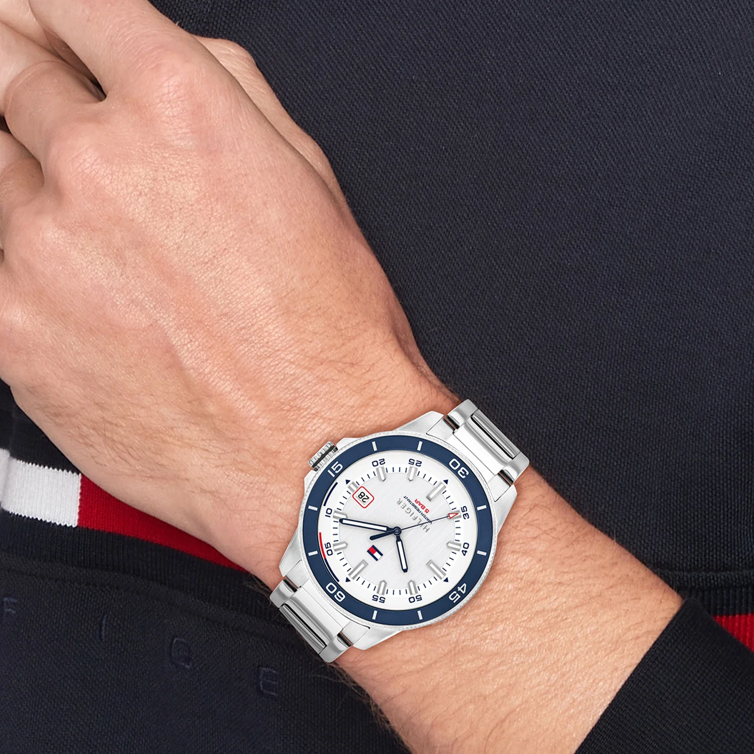 Tommy Hilfiger Silver Men's Watch TH1792227 - Image 2