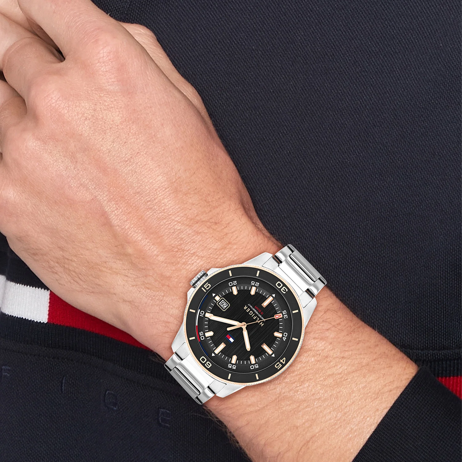 Tommy Hilfiger Silver Men's Watch TH1792228 - Image 2