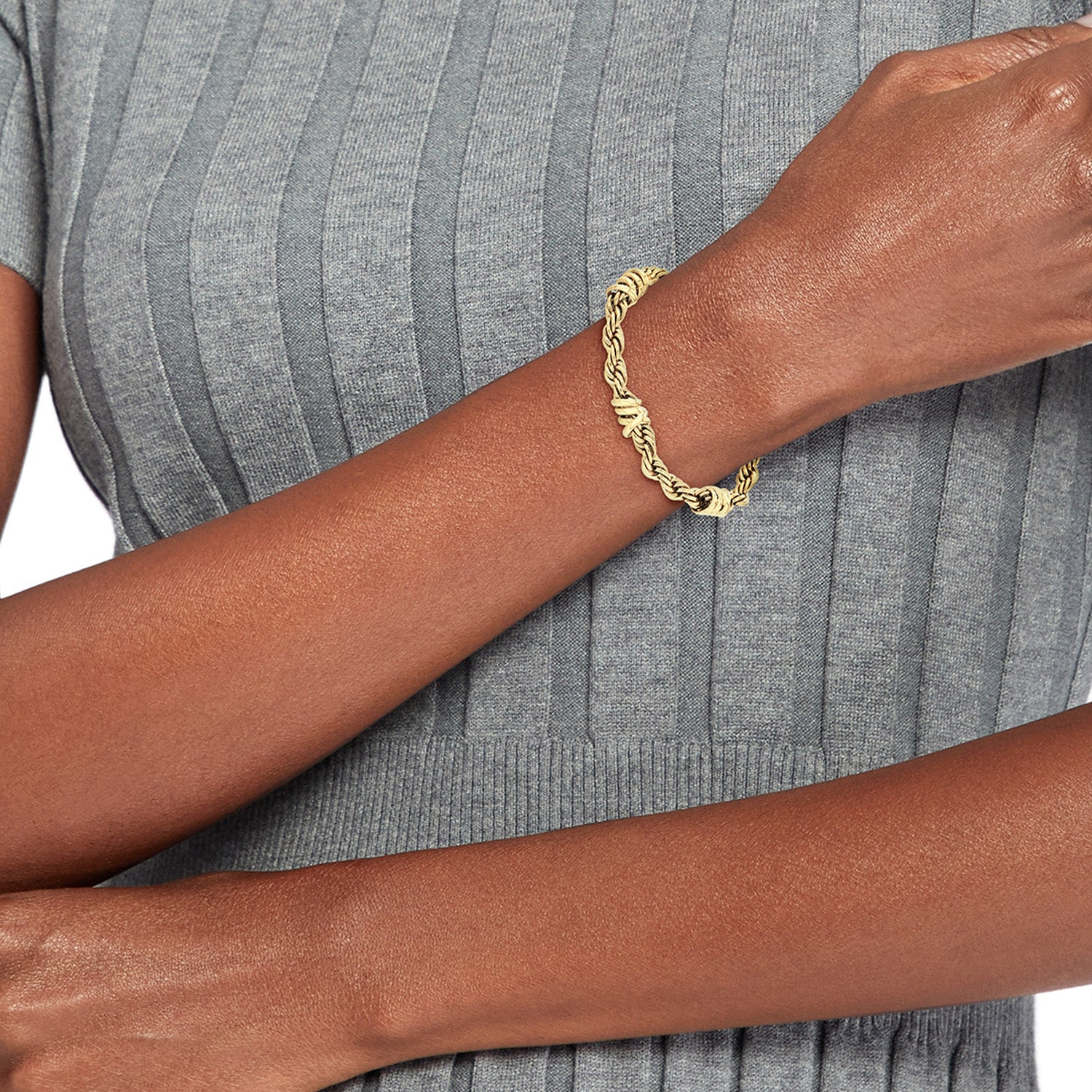 Tommy Hilfiger Stainless Steel Gold-coloured Women's Chain Bracelet TJ2781026 - Image 2