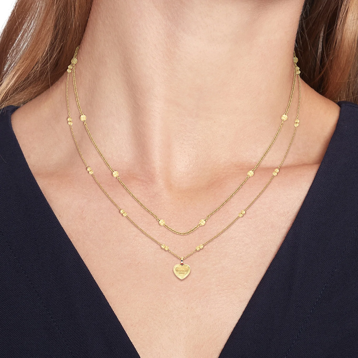 Tommy Hilfiger Stainless Steel Gold-coloured Women's Necklace TJ2781010 - Image 2