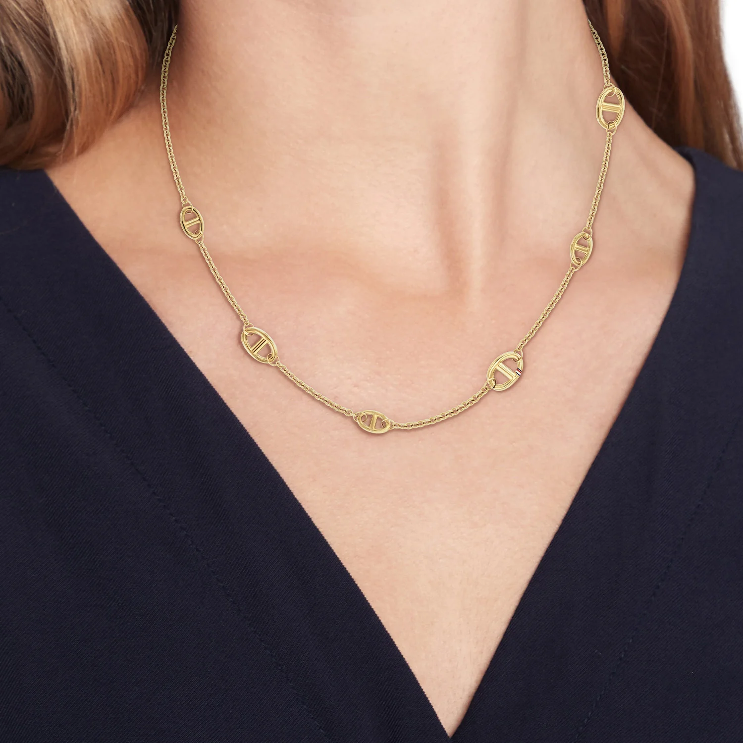 Tommy Hilfiger Stainless Steel Gold-coloured Women's Necklace TJ2781022 - Image 2