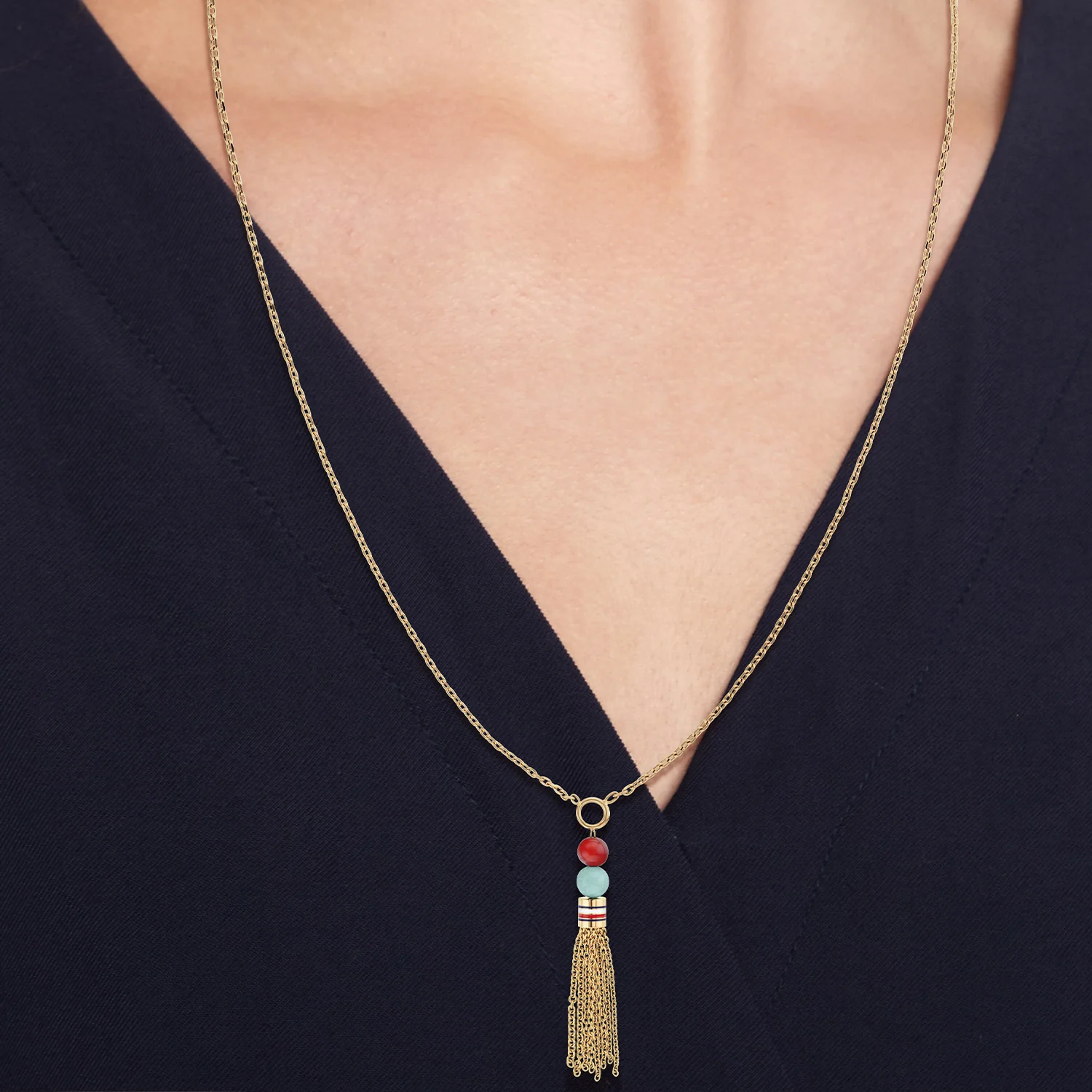 Tommy Hilfiger Stainless Steel Gold-coloured Women's Necklace TJ2781041 - Image 2