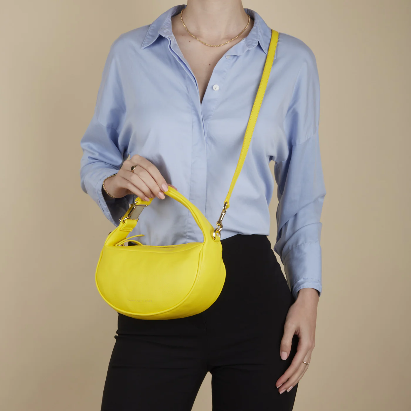 Tommy Hilfiger Yellow Handbag AW0AW14885ZGS - Image 3