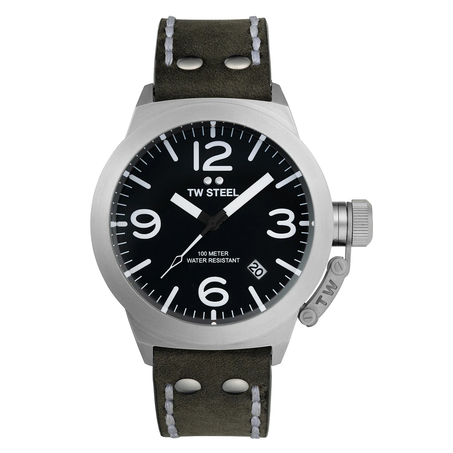 TW Steel Canteen Grijs Heren Horloge 2002-TWCS101 - Image 4