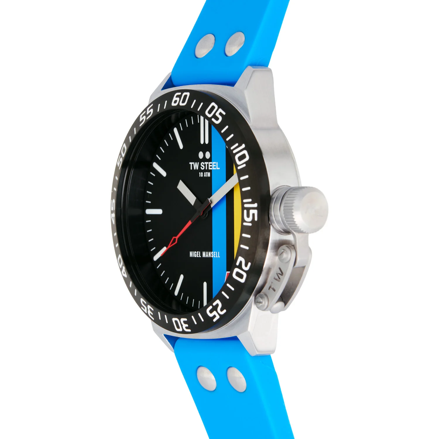 TW Steel Canteen - Nigel Mansell Blauw Heren Horloge 2002-TWCS113 - Image 2