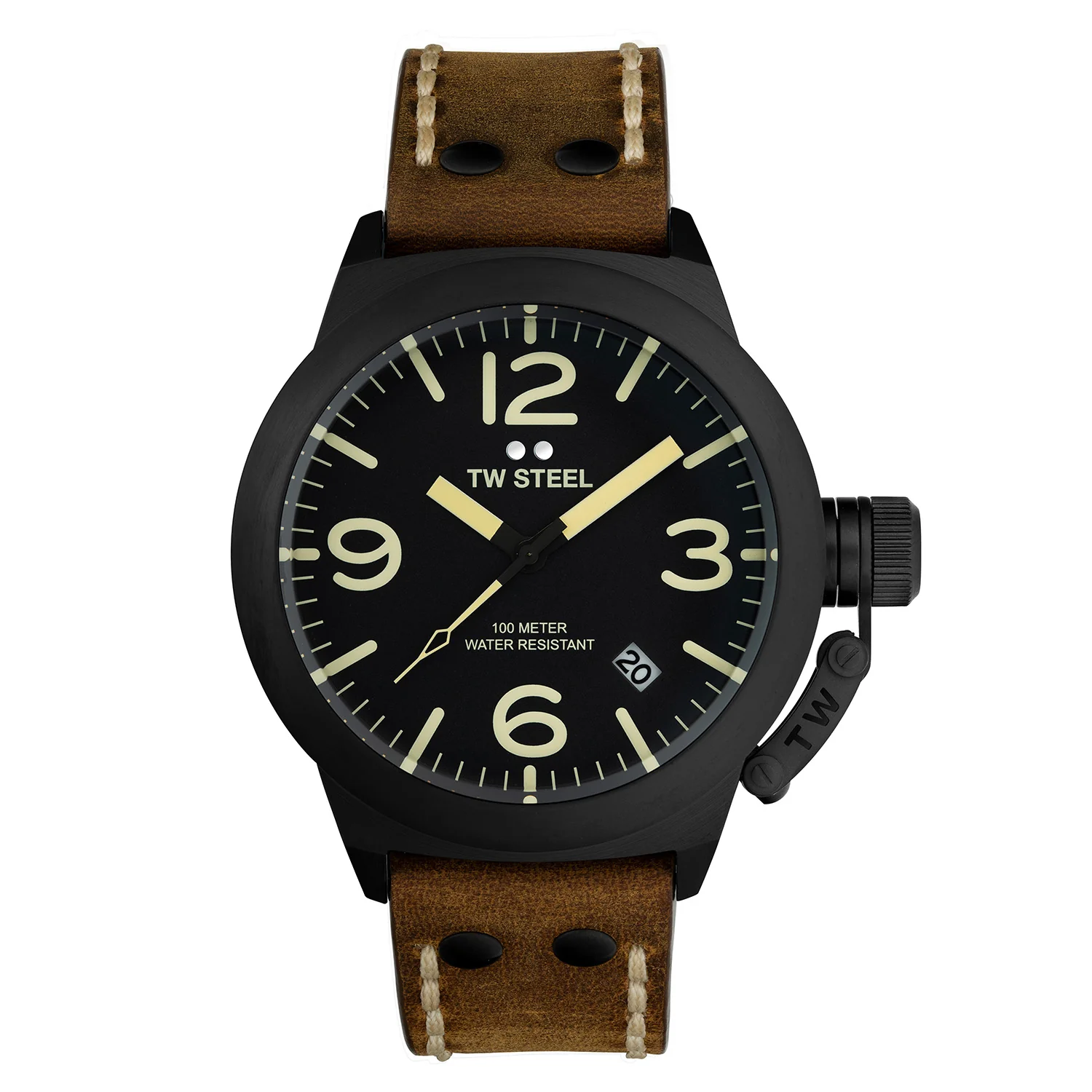 TW Steel Canteen Zwart Heren Horloge 2002-TWCS103 - Image 2