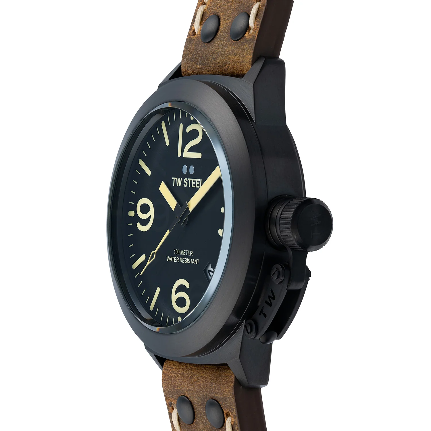 TW Steel Canteen Zwart Heren Horloge 2002-TWCS103 - Image 4