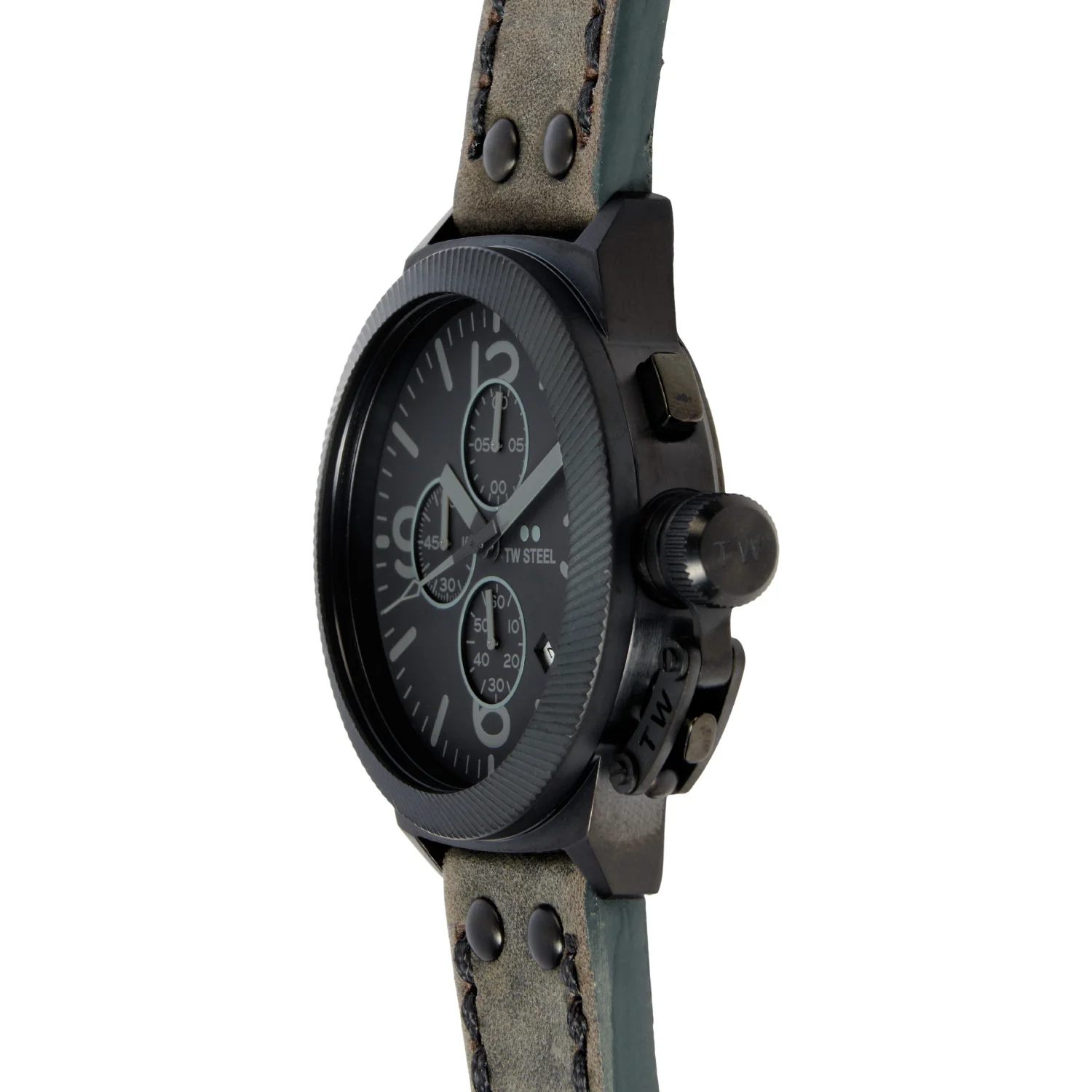 TW Steel Canteen Zwart Heren Horloge 2002-TWCS115 - Image 4