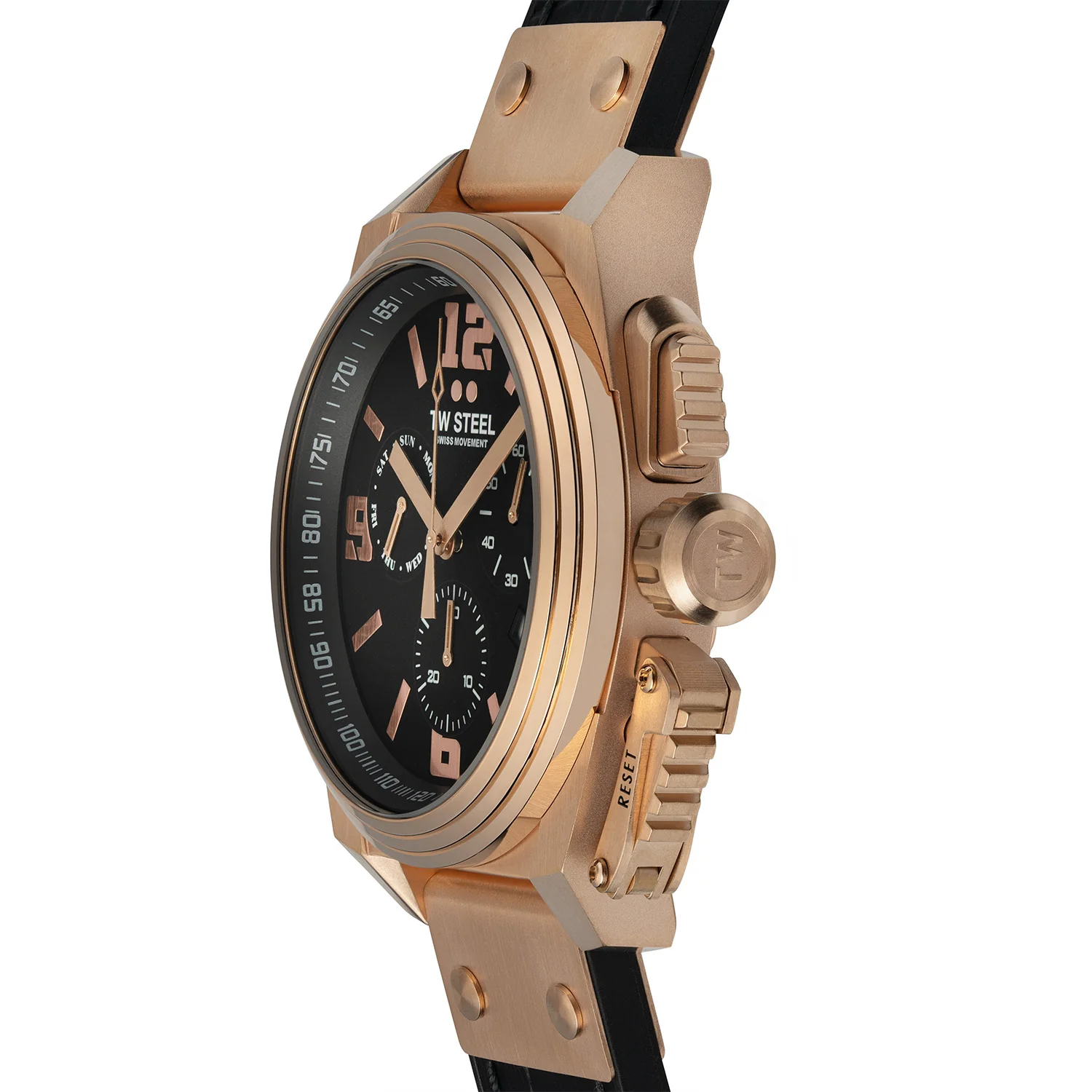 TW Steel Swiss Canteen Black Men's Watch 2002-TW1115 - Image 2