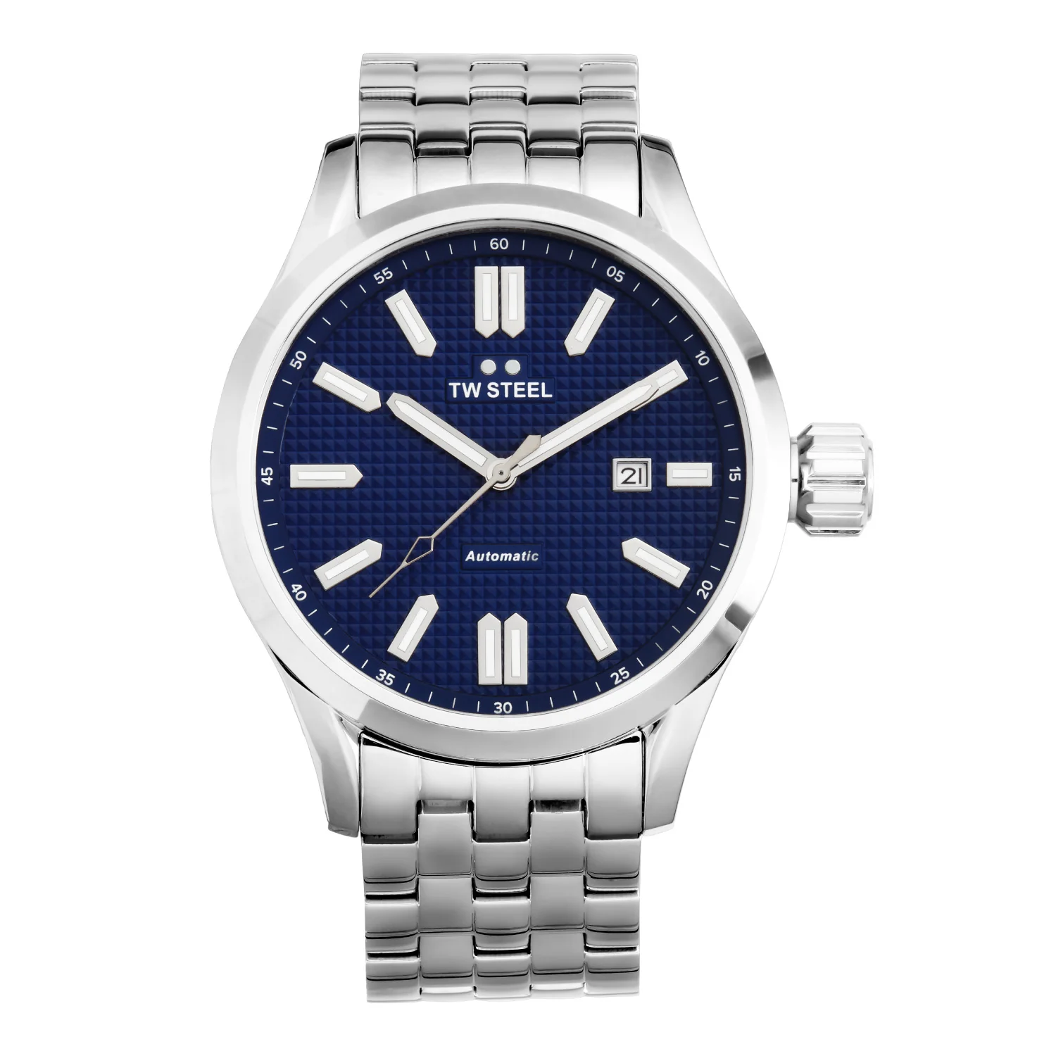 TW Steel Volante Blauw Heren Horloge 2002-TWVB11 - Image 3