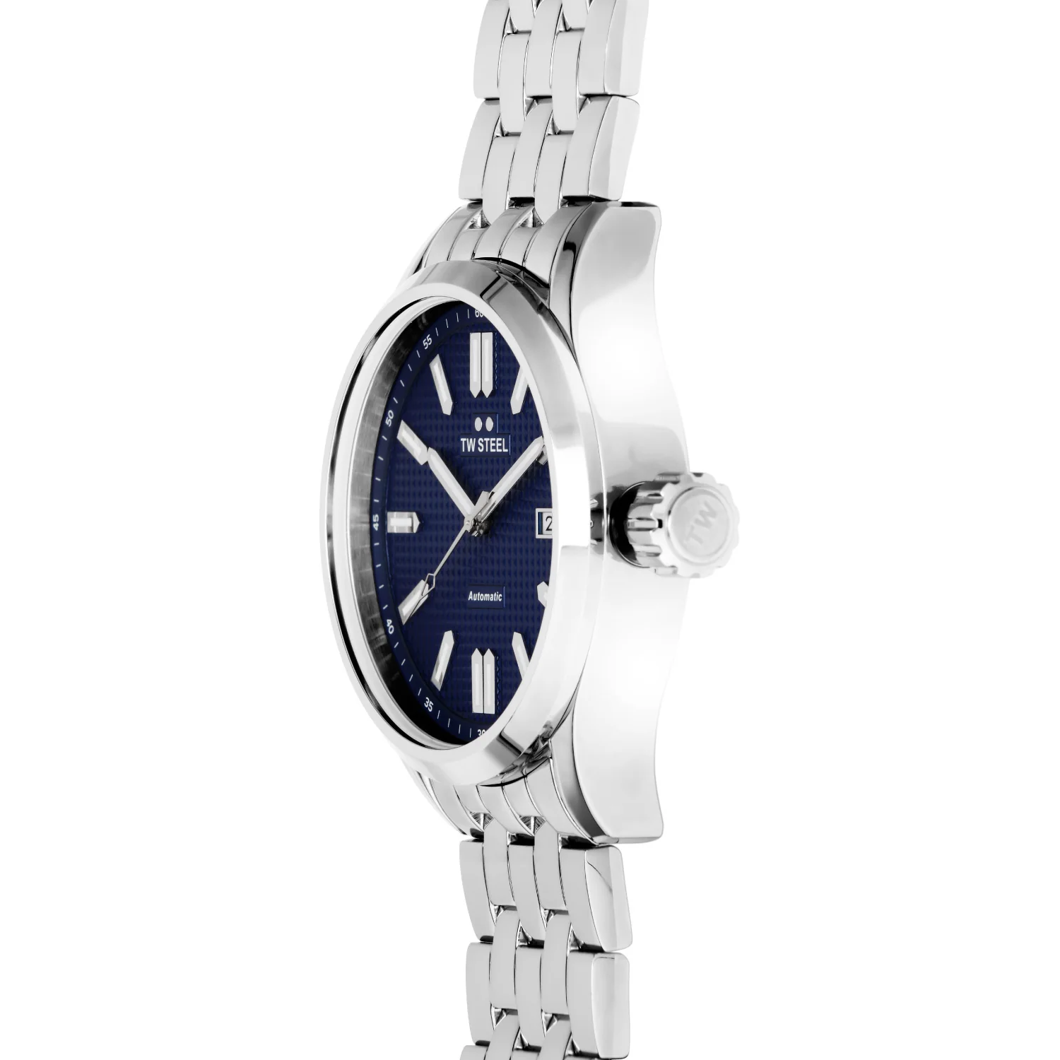 TW Steel Volante Blauw Heren Horloge 2002-TWVB11 - Image 4