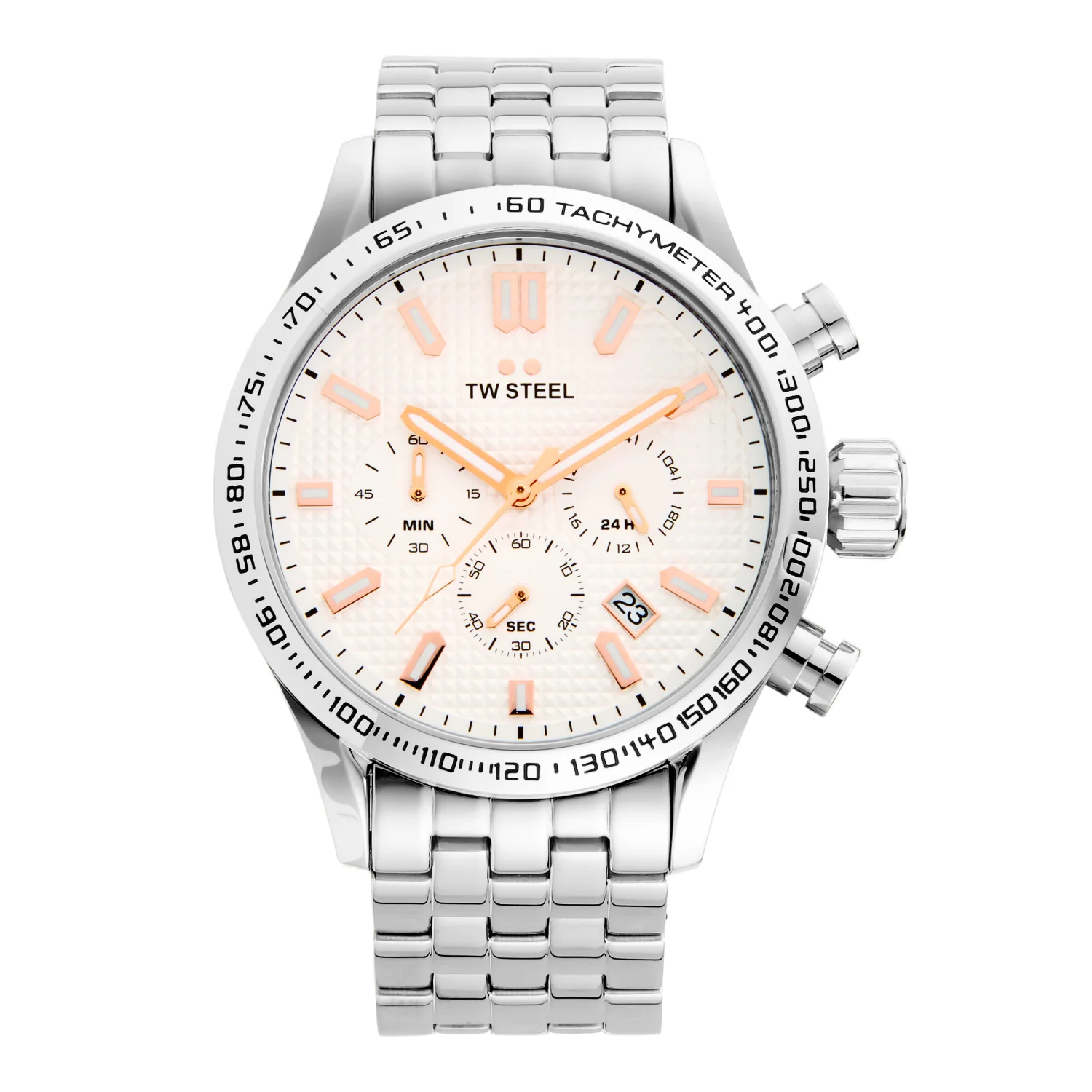 TW Steel Volante Wit Heren Horloge 2002-TWVB1 - Image 2